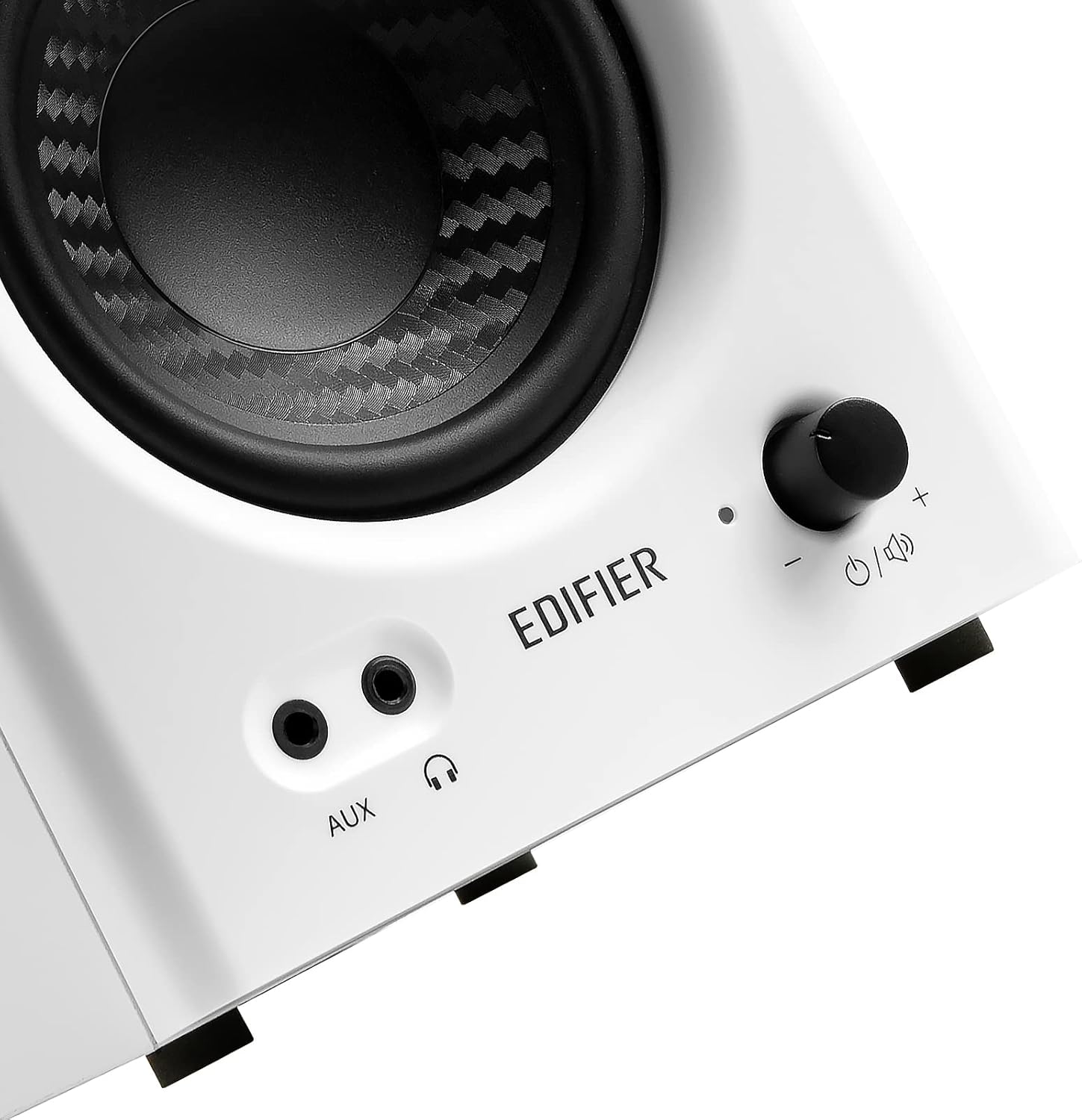 Edifier MR4 Powered Studio Monitor Speakers, 4" Active Near-Field Monitors Speaker - White (Pair) - Image 5
