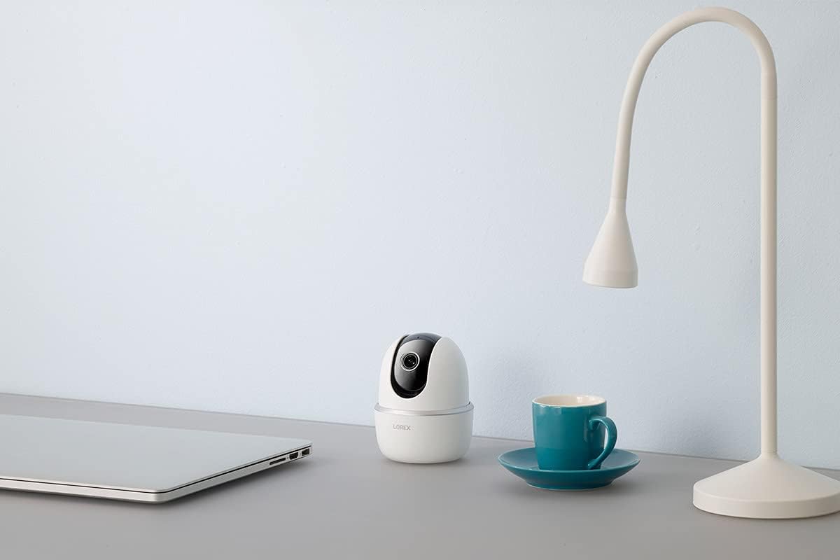 Lorex Pan & Tilt Indoor Security Camera - Wireless 2K WiFi Camera with Person Detection, Two-Way Talk and Smart Home Compatibility (16GB MicroSD) - Image 8