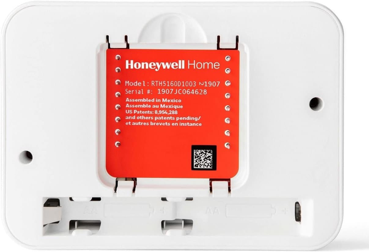 Honeywell Home RTH5160D1016/E Digital Non-Programmable Thermostat - Image 9