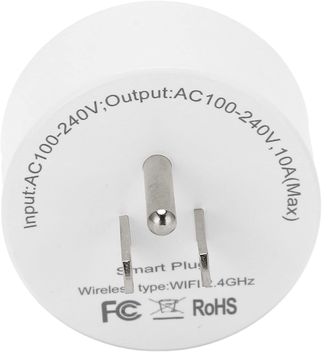 Smart Plug, Intelligent App Remote Control Smart Plug PC US Plug 100-240V AC 10A Fireproof for Household for ZigBee3.0 - Image 3