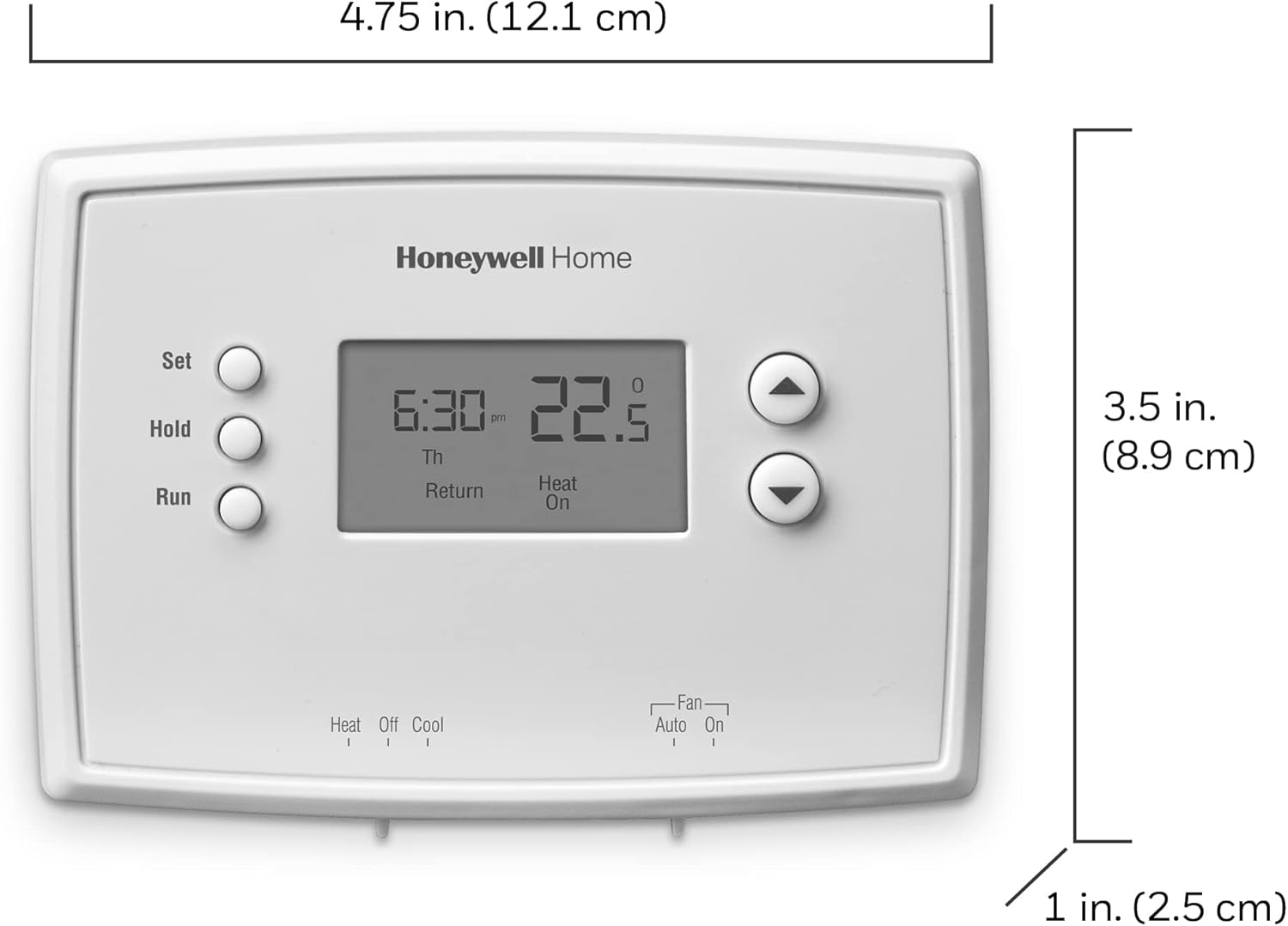 Honeywell Home RTH221B 1-Week Programmable Thermostat - Image 8