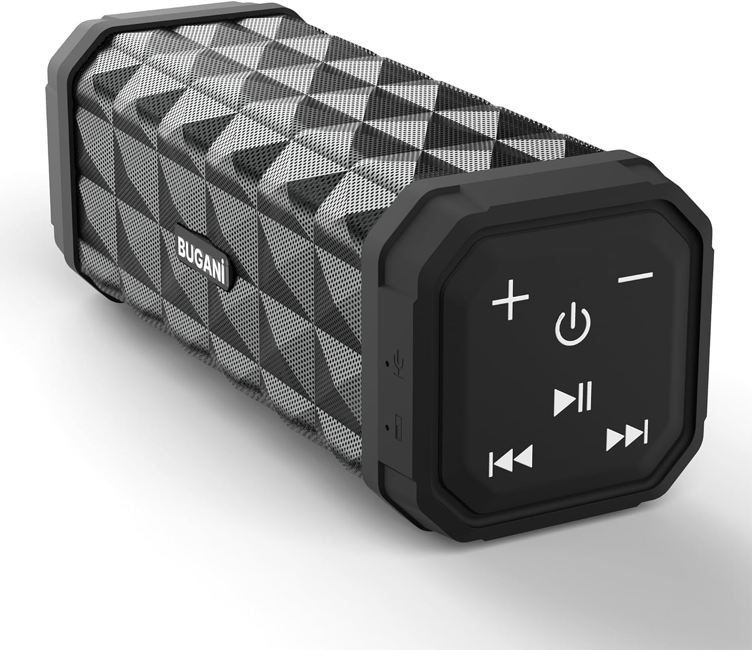 Bluetooth Speaker M99 Portable Speaker Bluetooth Wireless, Louder Volume, Stereo Sound, 24H Playtime, 100ft Connection Range, IPX5 Waterproof, Built-in Mic, Wireless Speaker for Home, Outdoor, Black - Image 2