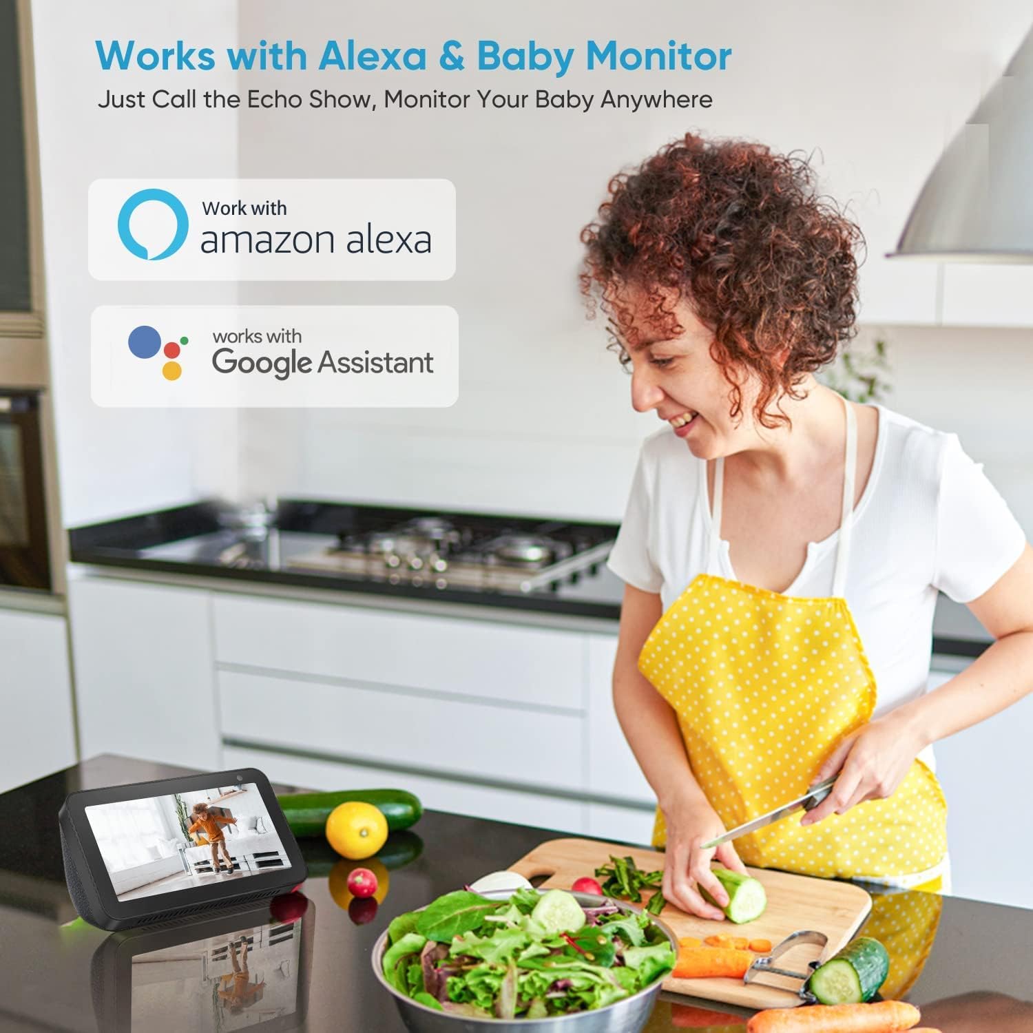 Indoor Camera 2K, Owltron 360° Pet Camera, 2.4GHz WiFi Home Security Cameras with Motion Detection for Baby/Elder/Nanny/Dog with Night Vision, 24/7 SD Card&Cloud Storage, Works with Alexa - Image 10