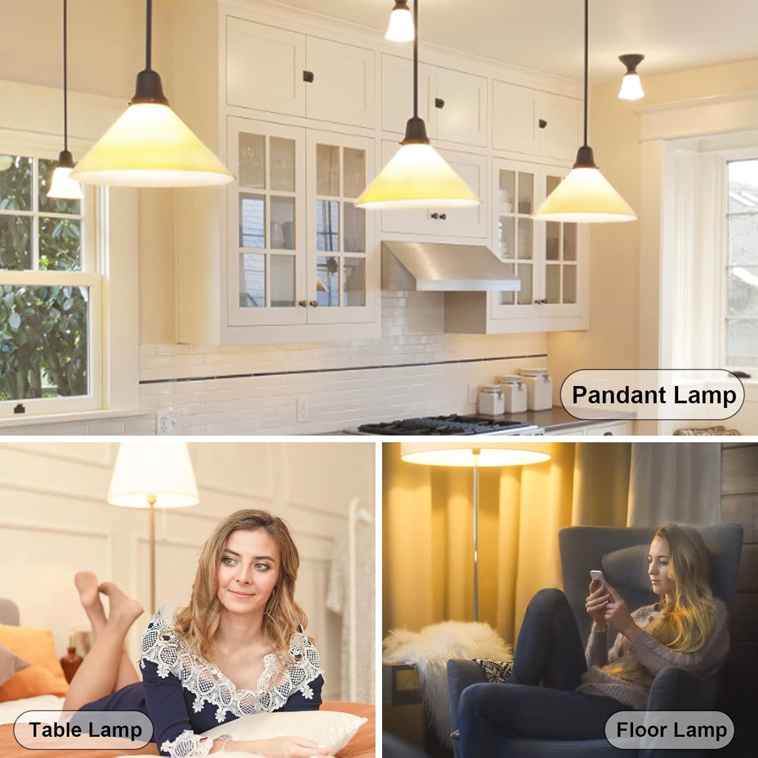 LED Light Bulb, G120 Globe Bulb,20W Globe Light Bulbs,Daylight 4000k Led Bulb,Non-Dimmable,E26 Base Large Decorative Lamp,1800 Lumer, for Indoor Room Globe Light(20w4000k No-dimmable Natural White) - Image 8