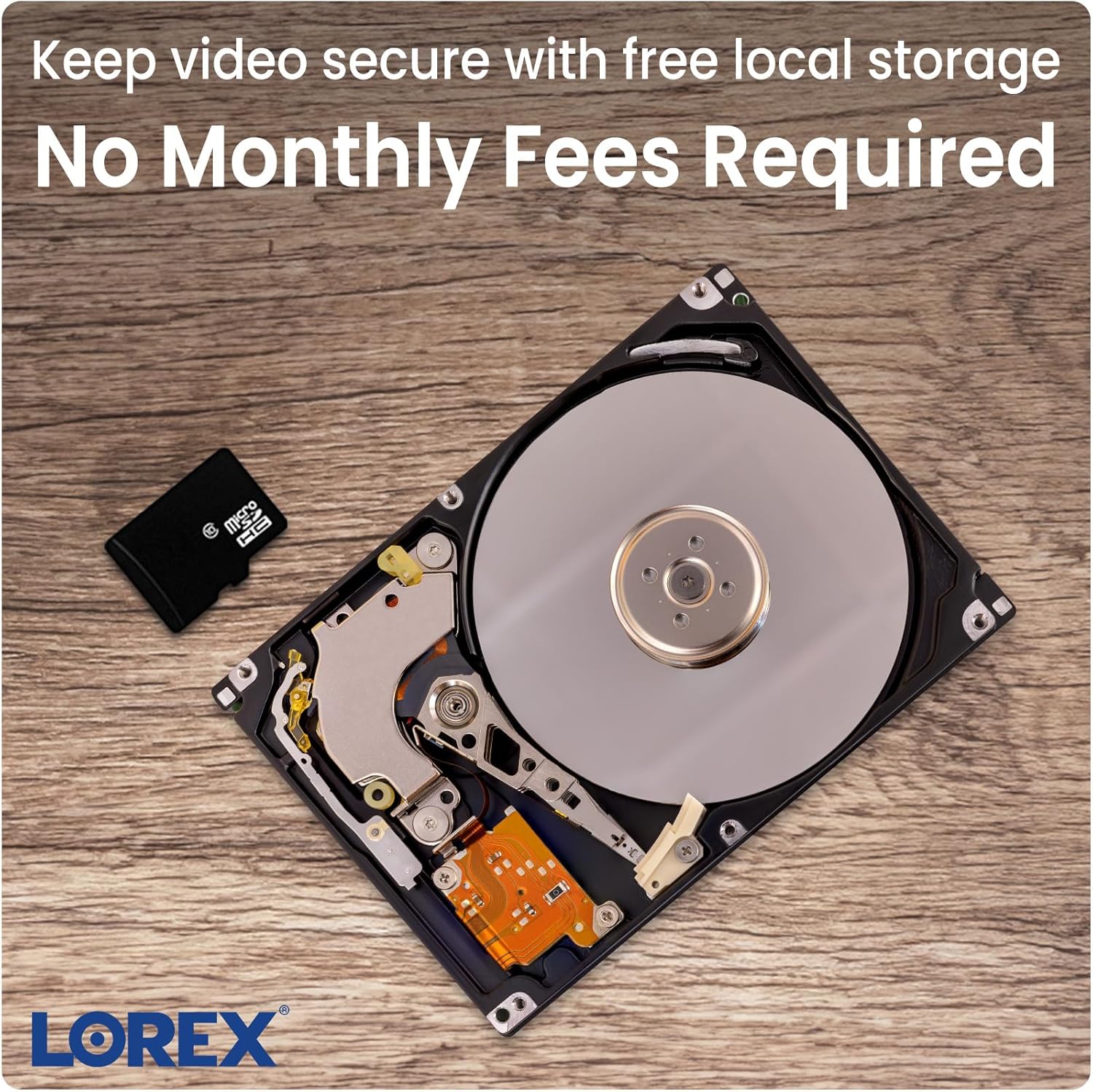 Lorex Pan & Tilt Indoor Security Camera - Wireless 2K WiFi Camera with Person Detection, Two-Way Talk and Smart Home Compatibility (16GB MicroSD) - Image 7
