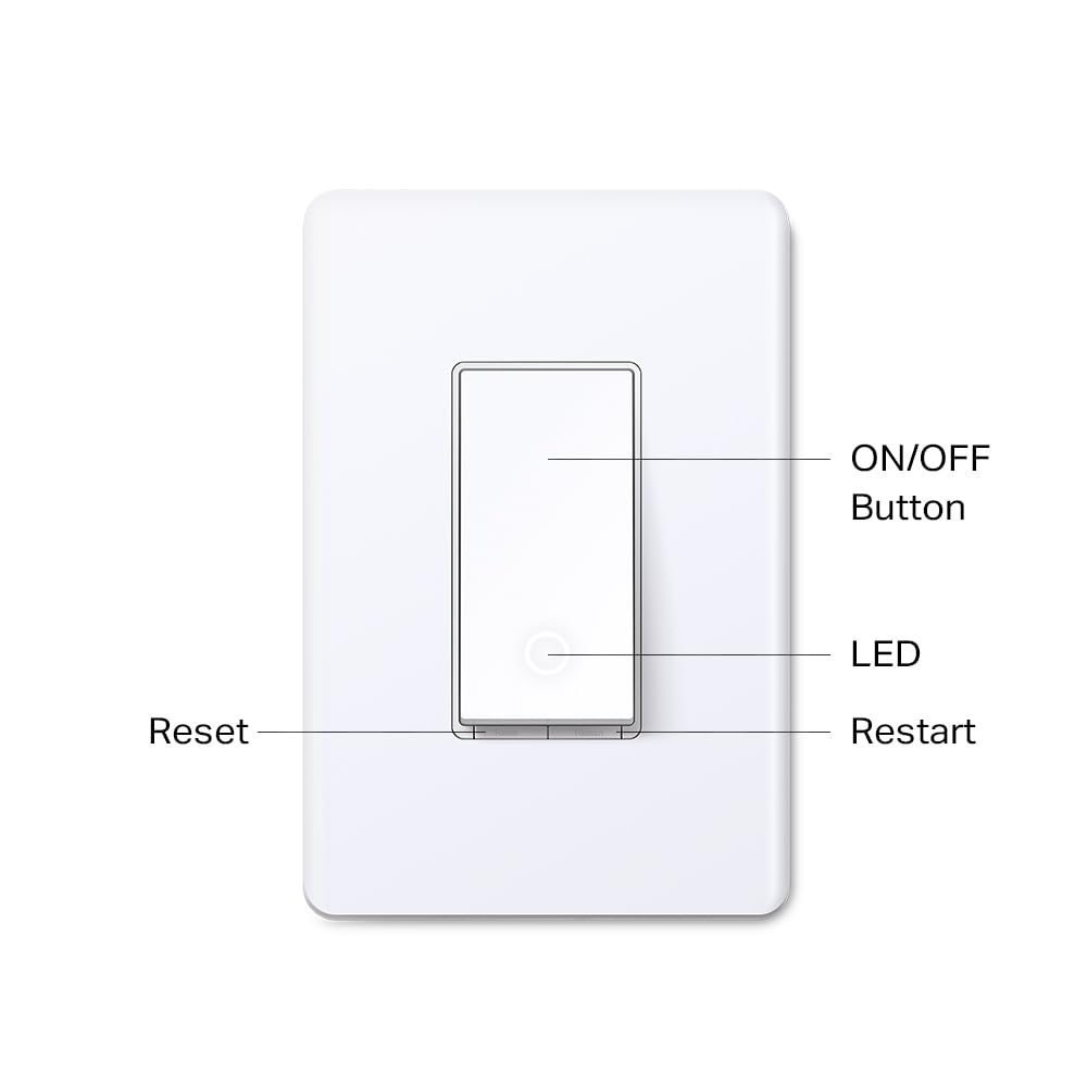 TP-Link Tapo Smart Switch, Single-Pole/3-Way/4-Way, Matter Compatible, Energy Monitoring, Neutral Wire Required, Works with Alexa, Siri, Google Home, SmartThings, UL Certified, 2.4GHZ Wi-Fi, Tapo S515 - Image 15