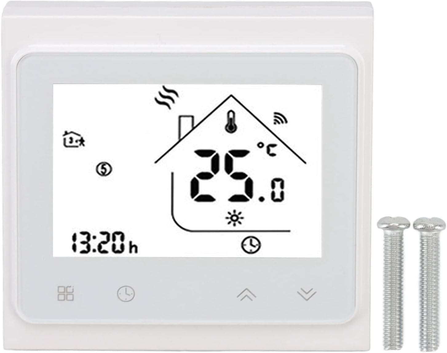 Smart Thermostat, Zigbee Smart Digital Thermostat Voice Control for Living Rooms for Water Heating - Image 8