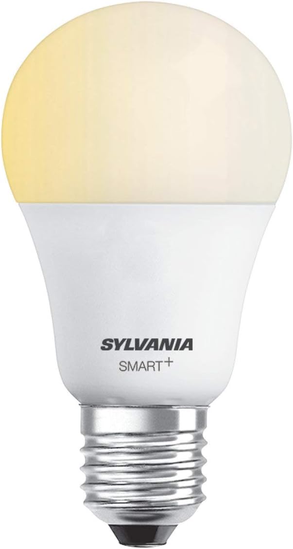 Sylvania 70552 Smart A19 LED Light Bulb for Smart Home Decor, Zigbee Hub Needed, Screw Cap Energy Saving 8W - 800 Lumens 120V Dimmable Bulbs White - Image 2