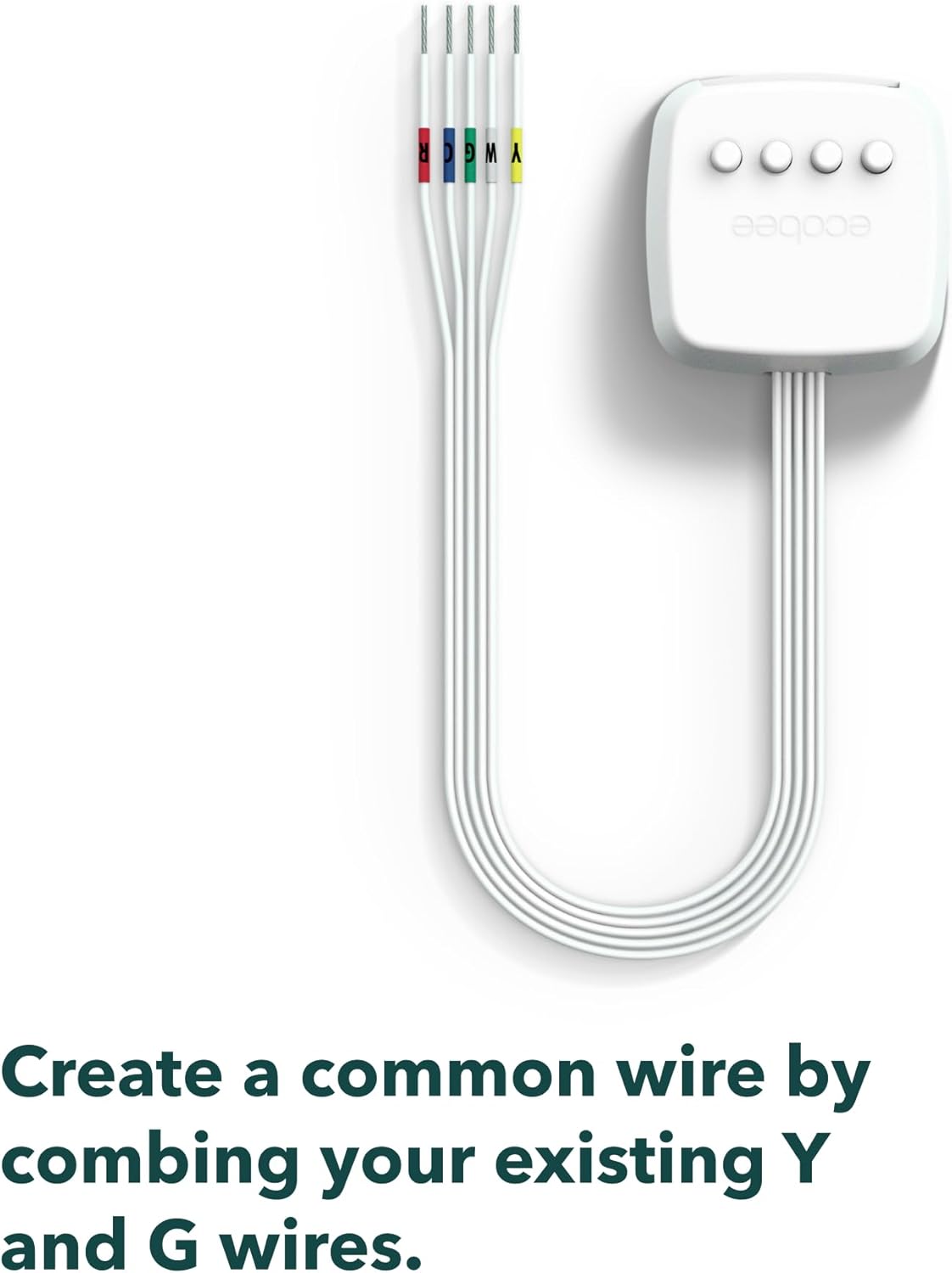 ecobee Power Extender Kit C-Wire Adapter - Made for ecobee Smart Thermostats - Programmable WiFi Thermostat Accessory - Image 4