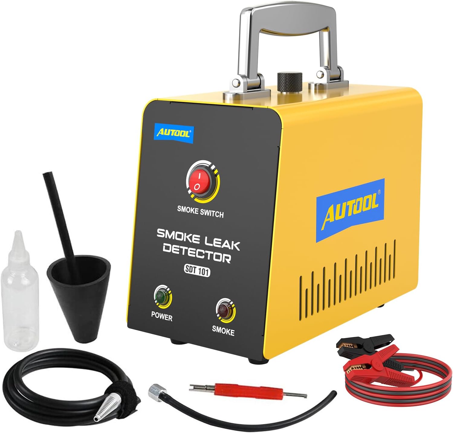 Smoke Machine Leak Detector,Evap Vacuum Smoke Diagnostic Tester,Pipeline Fuel Leakage Detector Compatible with 12V Cars, Trucks, Motorcycle, ATV, Boats, Snowmobiles - Image 2