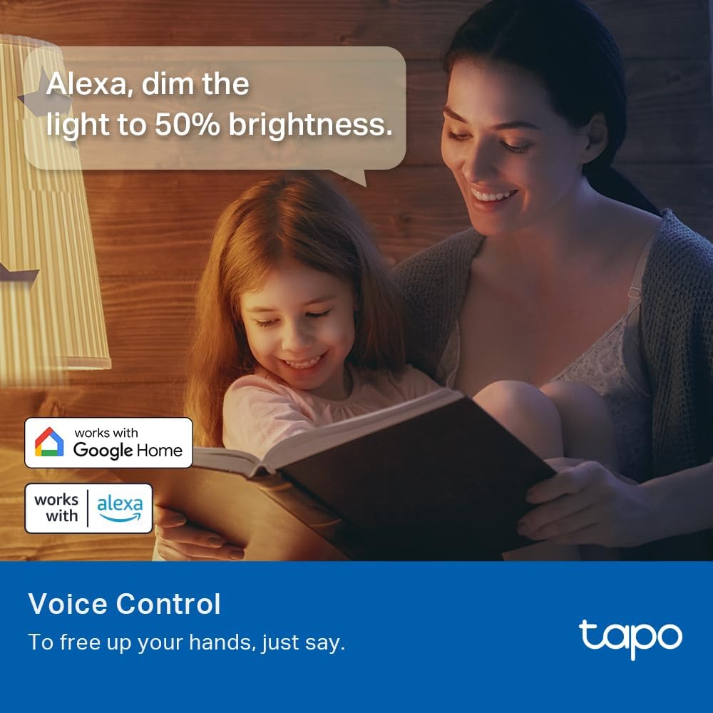 TP-Link Tapo Smart Light Bulbs, 16M Colors RGBW, Dimmable, Compatible with Alexa and Google Home, Amazon CFH&FFS, A19, 60W Equivalent, 800LM CRI>90, 2.4GHz WiFi only (Tapo L531E) - Image 7