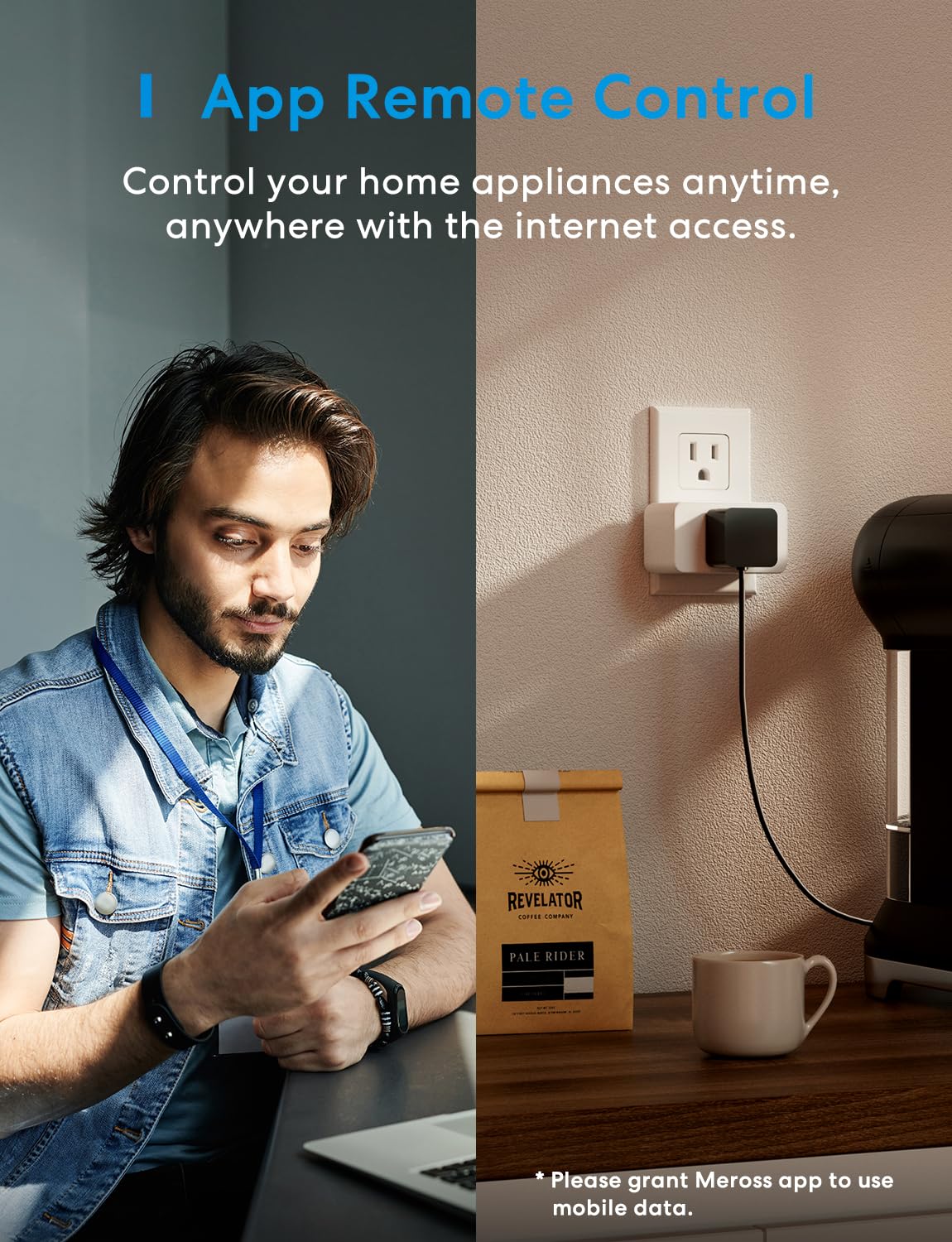 meross Matter Smart Plug Mini, Energy Monitoring, Wi-Fi Outlet Support Apple HomeKit, Alexa, Google Home, MSS Easy Setup, 4 Pack - Image 7