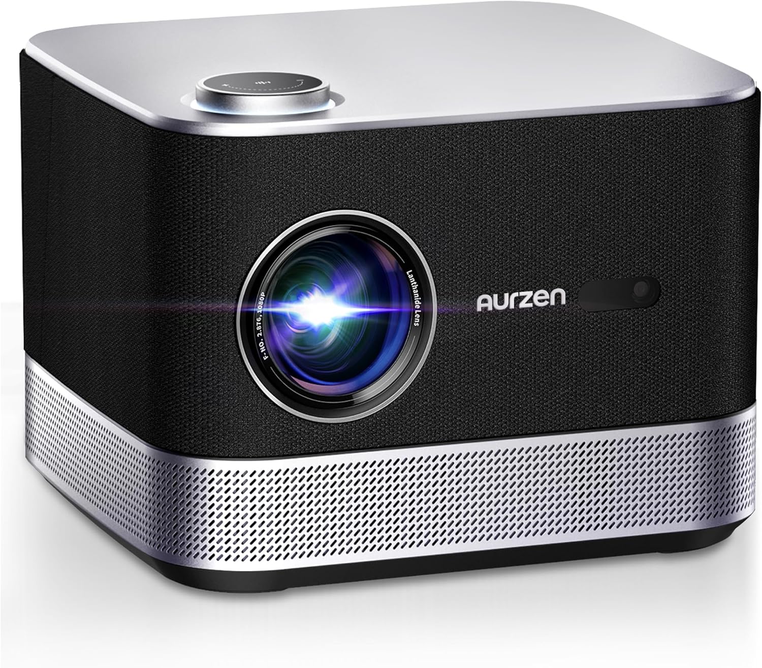 AURZEN Boom 3 Smart Projector, 4K Support, Official NetfIix, 3D DoIby Audio, 36W Speakers, AI Auto Focus & Keystone, WiFi Bluetooth 60Hz Outdoor Projecteur, Black - Image 2