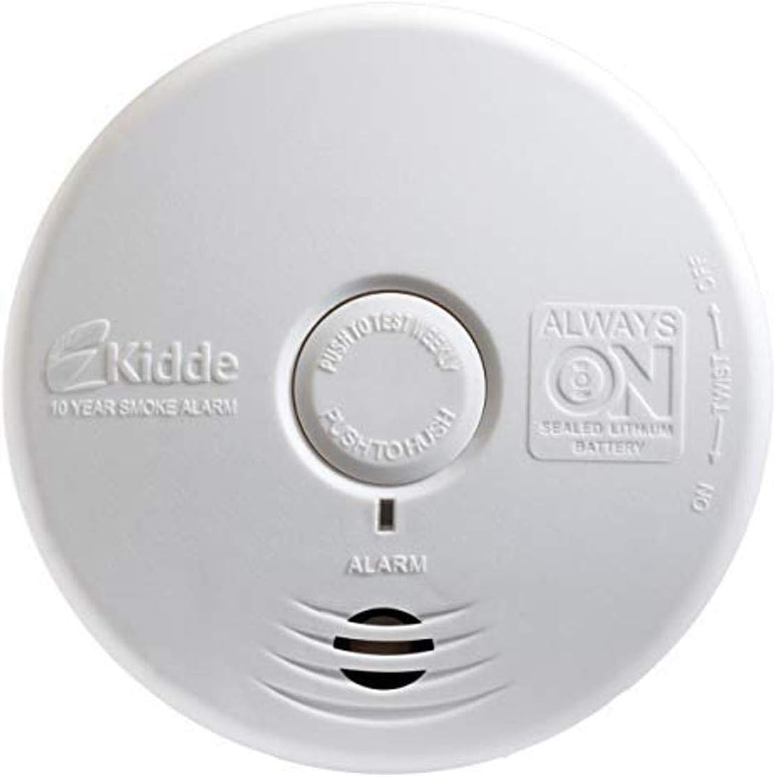 Kidde Smoke Detector, 10-Year Battery, Photoelectric Sensor Smoke Alarm - Image 2