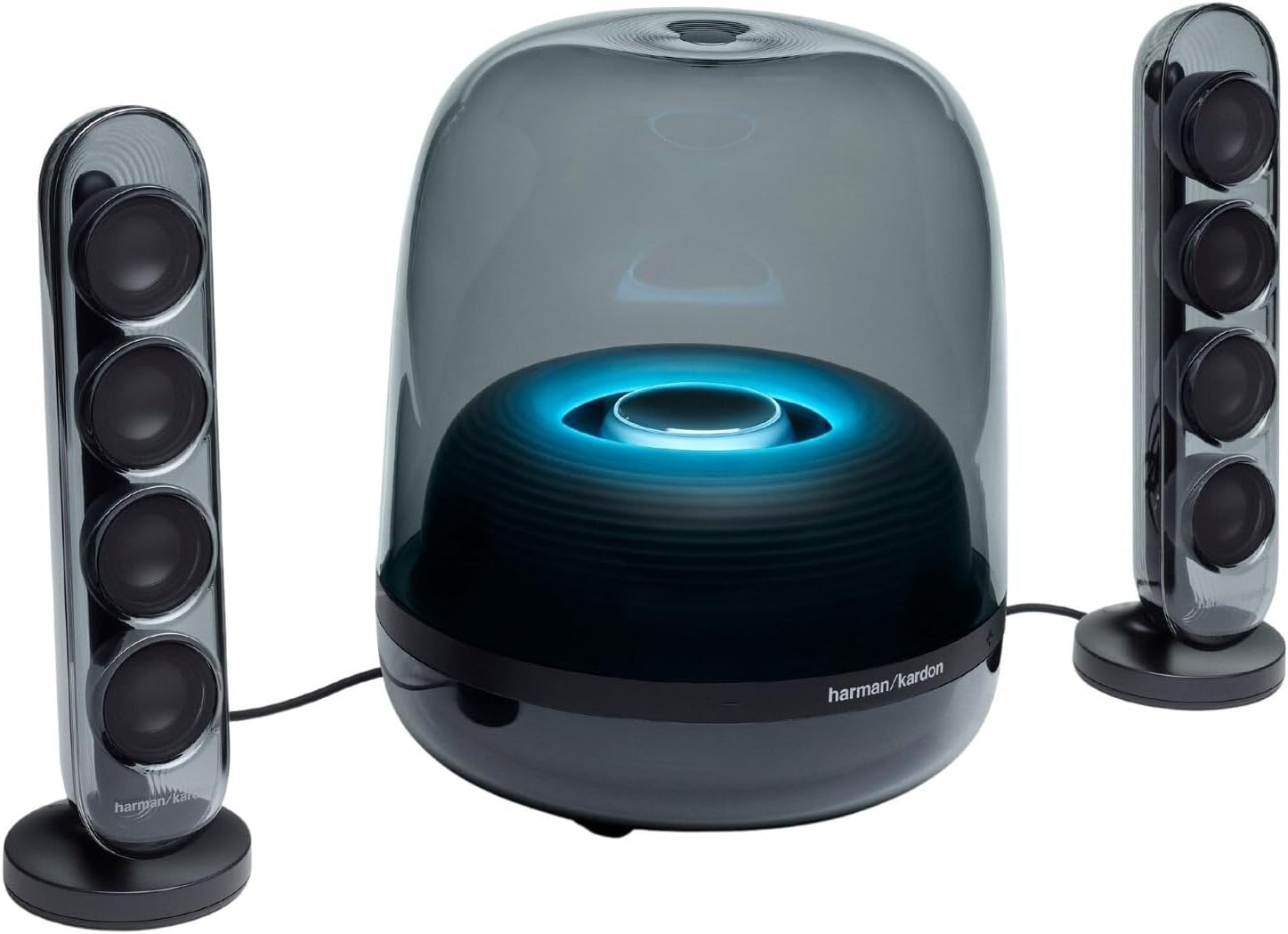 Harman Kardon SoundSticks 4 Bluetooth Speaker System, Black (HKSOUNDSTICK4BLKAM) - Image 3