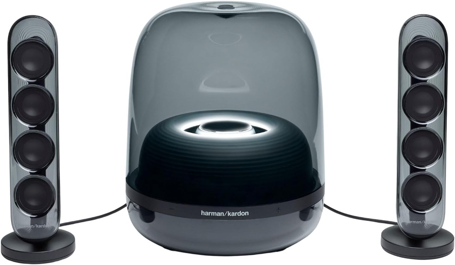 Harman Kardon SoundSticks 4 Bluetooth Speaker System, Black (HKSOUNDSTICK4BLKAM) - Image 2