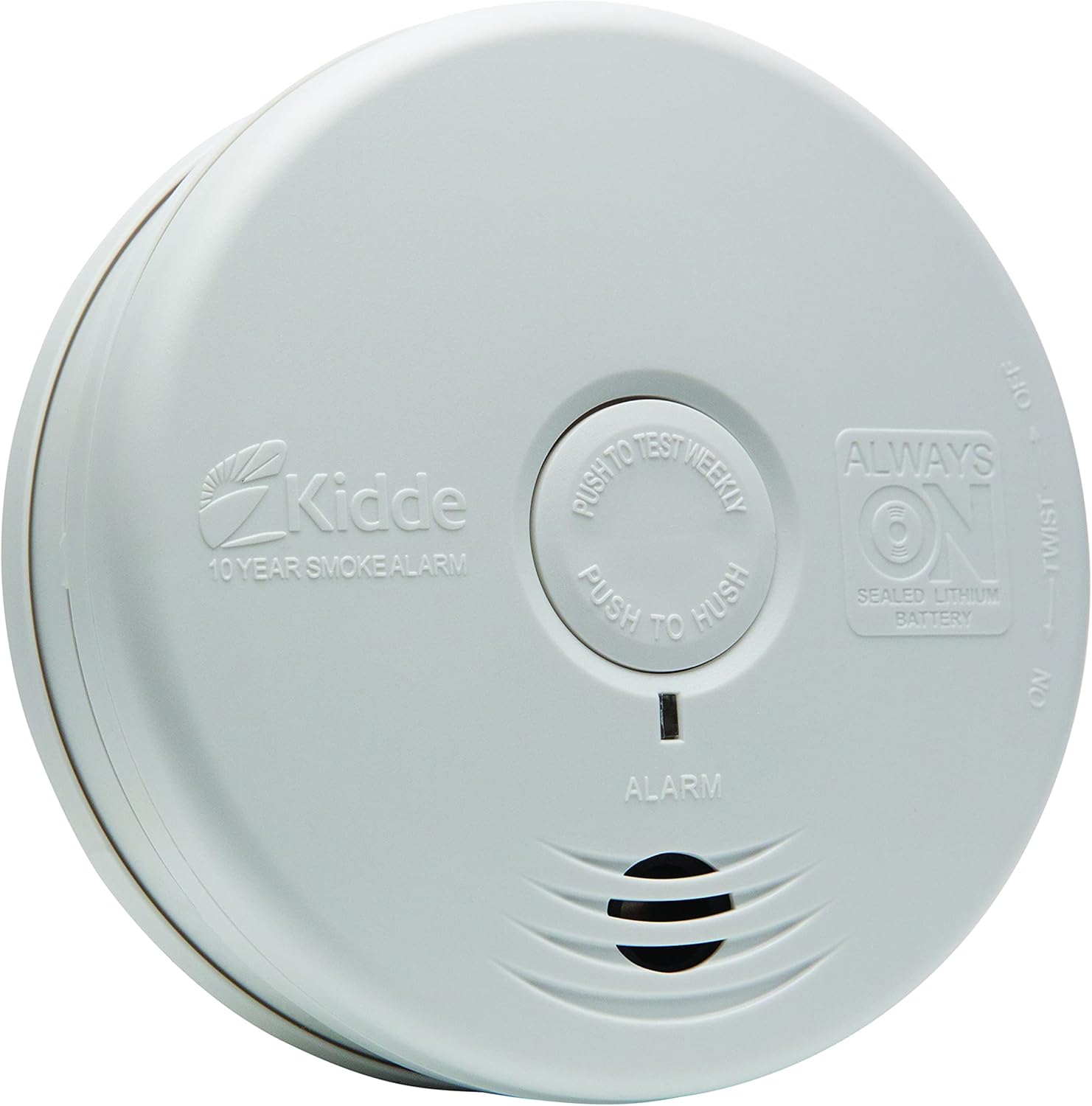 Kidde Smoke Detector, 10-Year Battery, Photoelectric Sensor Smoke Alarm - Image 3