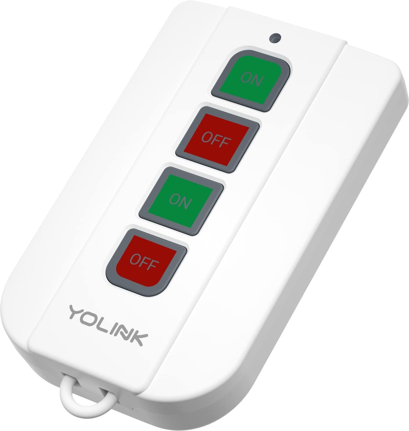 YoLink On/OffFob Programmable 2-Device/Group Smart Fob, LoRa Extreme Long (up to 1/4 Mile Open-air) Range for use with YoLink Smart Plugs, Light Switches, Plugs, Relays, Valves, Locks, etc. - Image 9