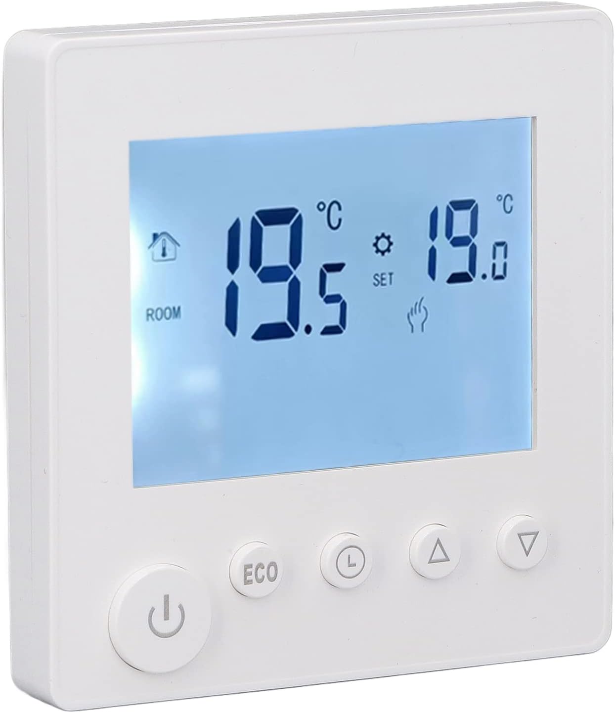 Smart Thermostat, Home Electric Heating Thermostat Digital Thermostat with Large LCD Display Programmable Thermostats AC 95‑240V 16A - Image 7