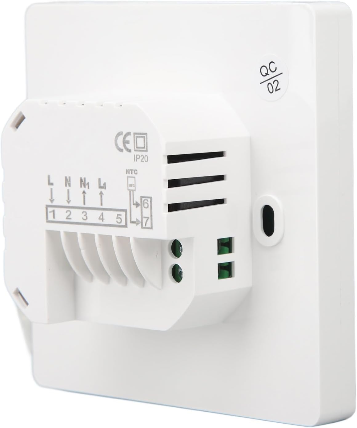 Temperature Controller 5‑60℃ Water Heating Temperature Controller Thermostat 3500W Smart LCD Digital Remote APP Control Thermostat for Tuya AC90V‑240V ( Type) - Image 10