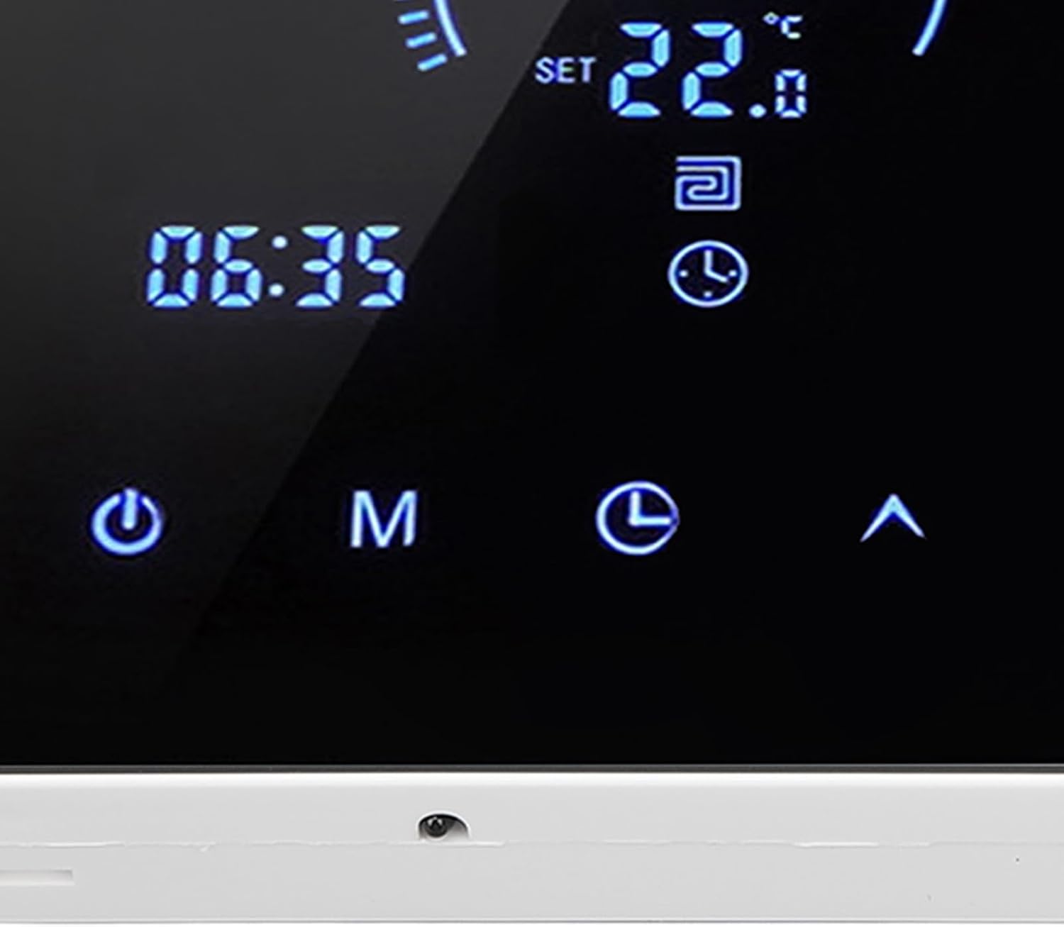 Temperature Controller 5‑60℃ Water Heating Temperature Controller Thermostat 3500W Smart LCD Digital Remote APP Control Thermostat for Tuya AC90V‑240V ( Type) - Image 8