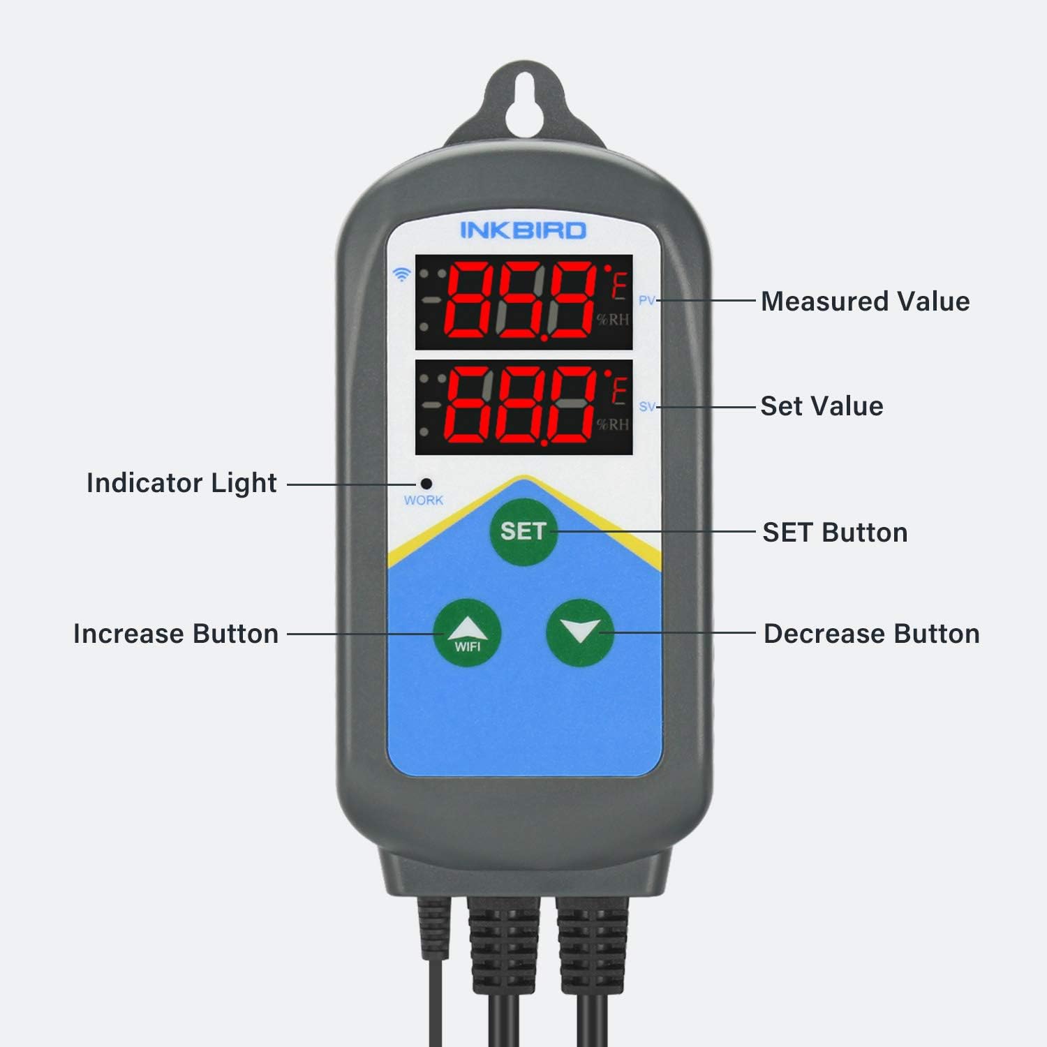 Inkbird ITC-306T-WIFI Heating Temperature Controller, 24 Hours Digital Cycle Timer Thermostat for Greenhouse, Germination, Reptiles, Incubation, Heating Only, Android&iOS - Image 4