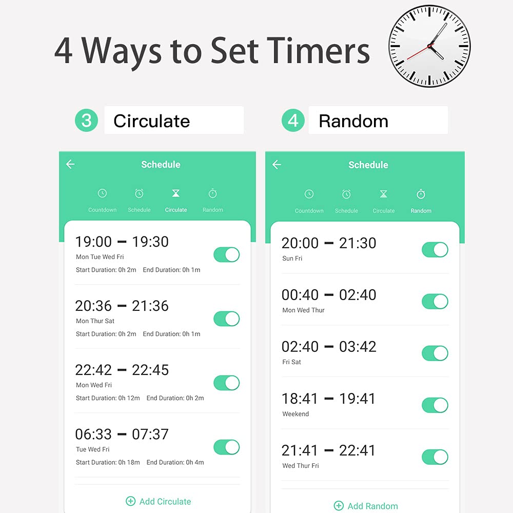 ZigBee 3.0 US Smart Plug 16A Smart Life APP On/Off Control Power Metering KWh, mA, W. V, Countdown Set Schedules Circulate Timers, Compatible with Amazon Alexa - Image 6