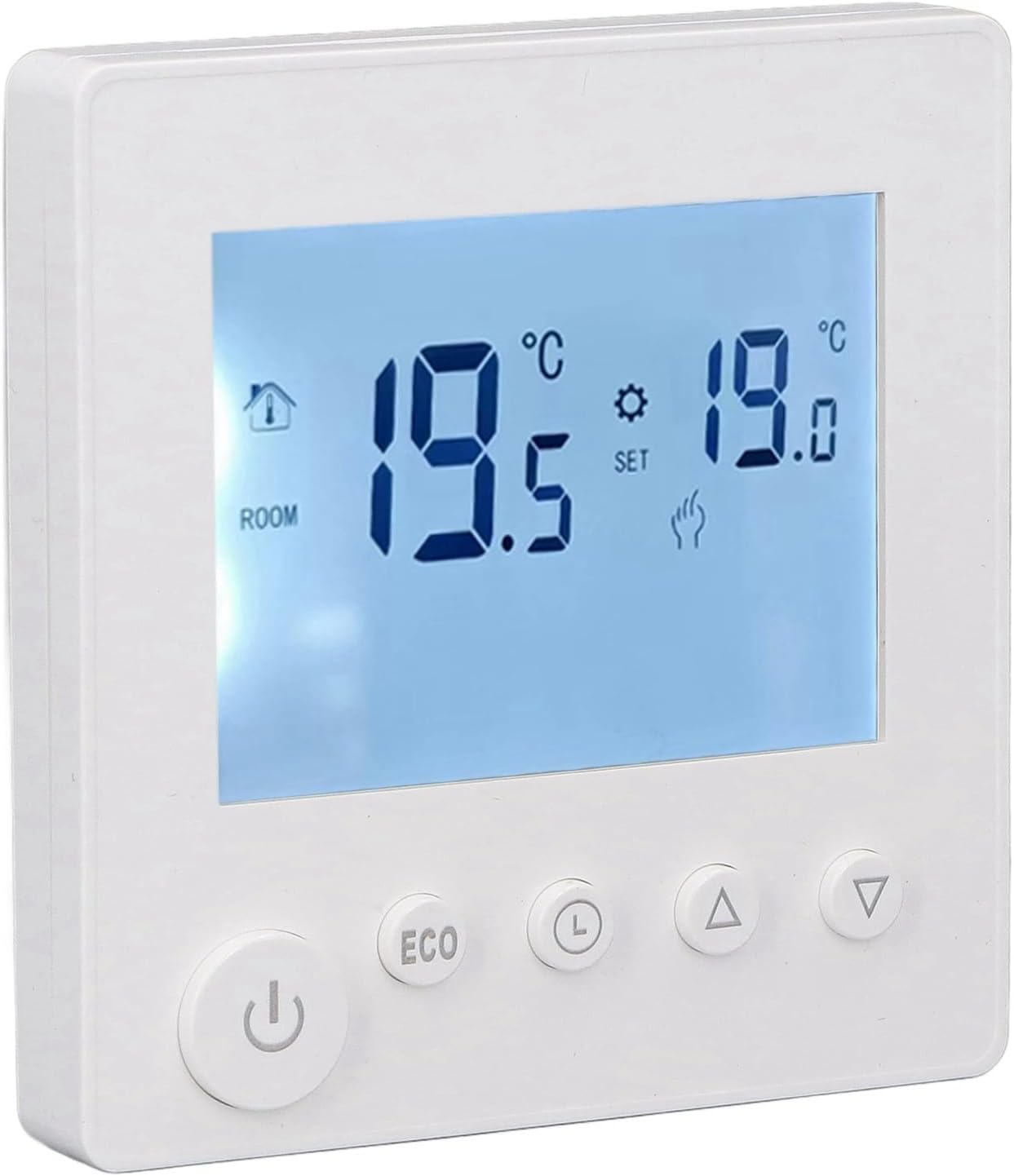 Smart Thermostat, LCD Display Keypad Floor Heat Control Digital Thermostat AC 95‑240V 16A Microcomputer Control Home Electric Heating Thermostat for Home Office - Image 2
