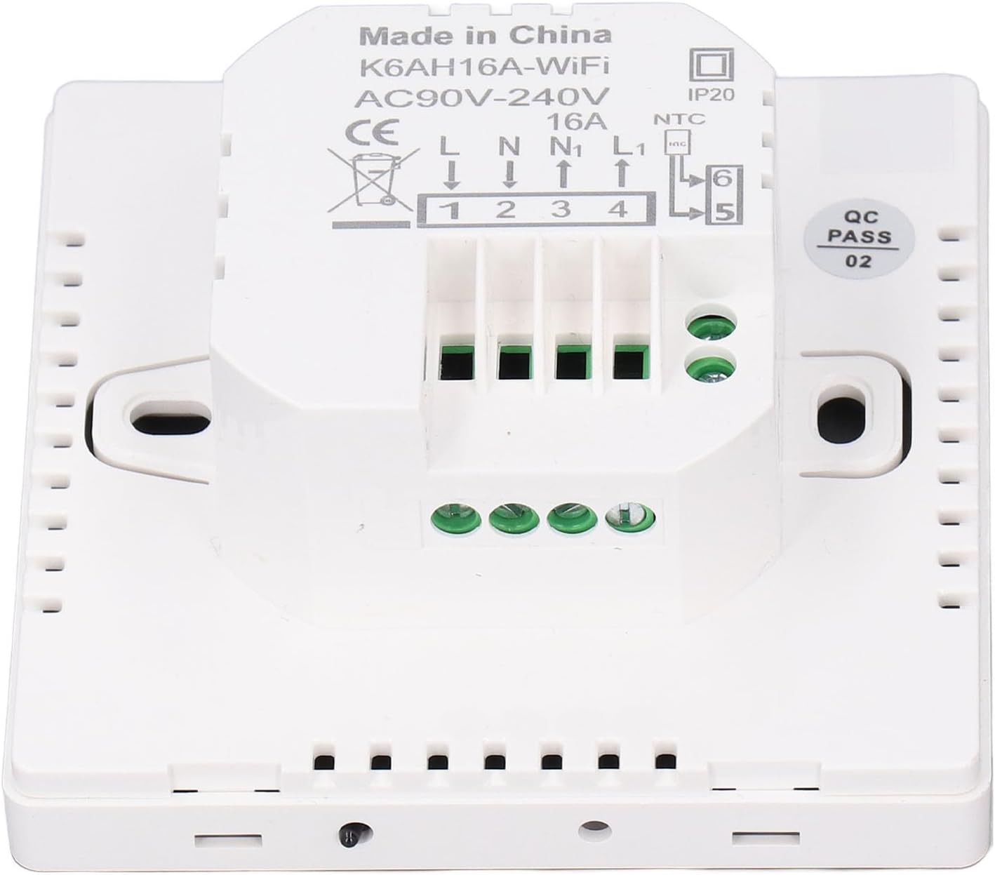 Smart Thermostat, APP Remote Control, Multipurpose AC90-240V Low Energy Consumption Thermostat for Office - Image 7