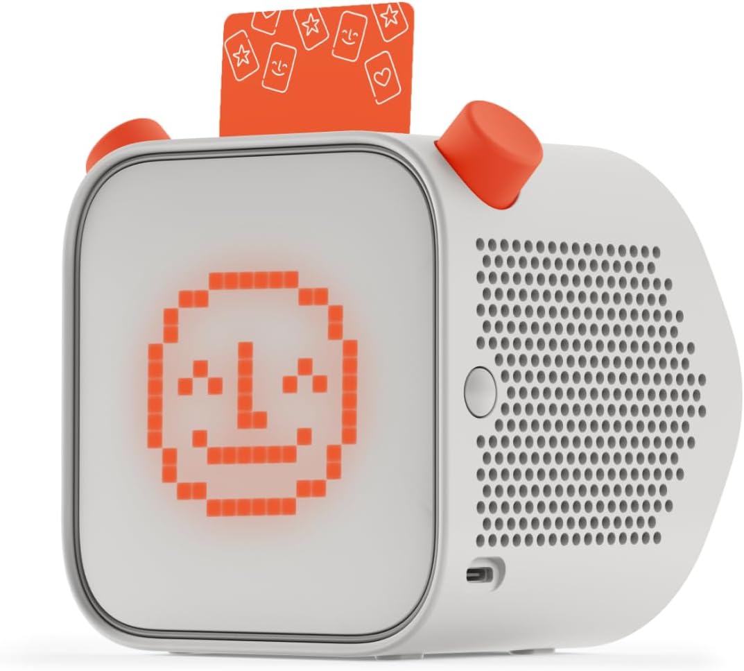 Yoto Player (3rd Gen.) + Make Your Own Card – Kids Bluetooth Audio Speaker, All-in-1 Screen-Free Device for Stories Music Podcasts Radio White Noise Thermometer Nightlight Ok-to-Wake Alarm Clock - Image 2