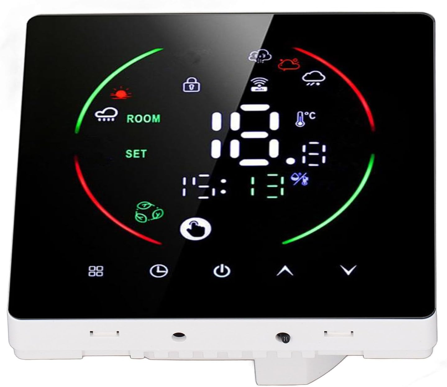 Smart Thermostat, APP Remote Control, Multipurpose AC90-240V Low Energy Consumption Thermostat for Office - Image 3