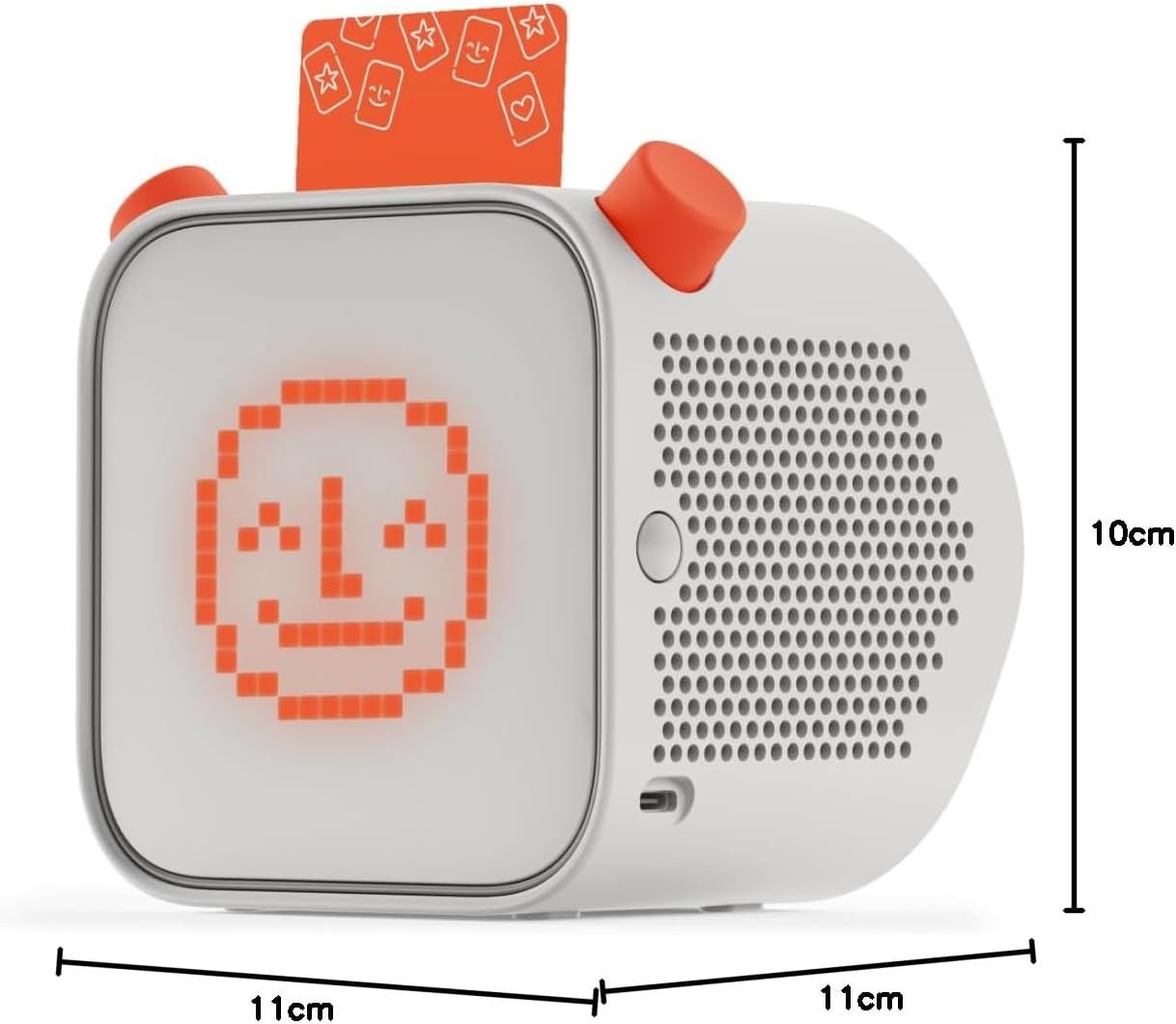 Yoto Player (3rd Gen.) + Make Your Own Card – Kids Bluetooth Audio Speaker, All-in-1 Screen-Free Device for Stories Music Podcasts Radio White Noise Thermometer Nightlight Ok-to-Wake Alarm Clock - Image 8