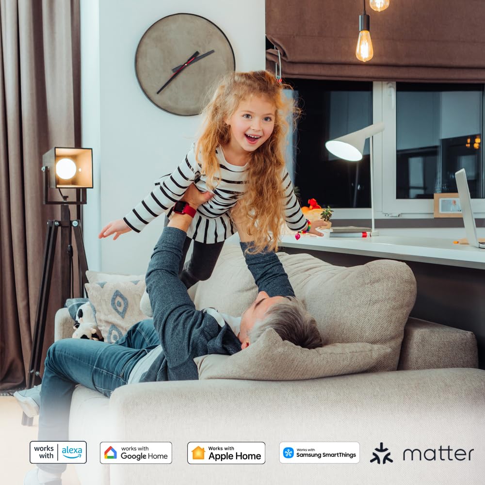 Leviton Decora Smart Switch, Wi-Fi 2nd Gen, Neutral Wire Required, Works with Matter, My Leviton, Alexa, Google Assistant, Apple Home/Siri & Wired or Wire-Free 3-Way, D215S-1RW, White - Image 5