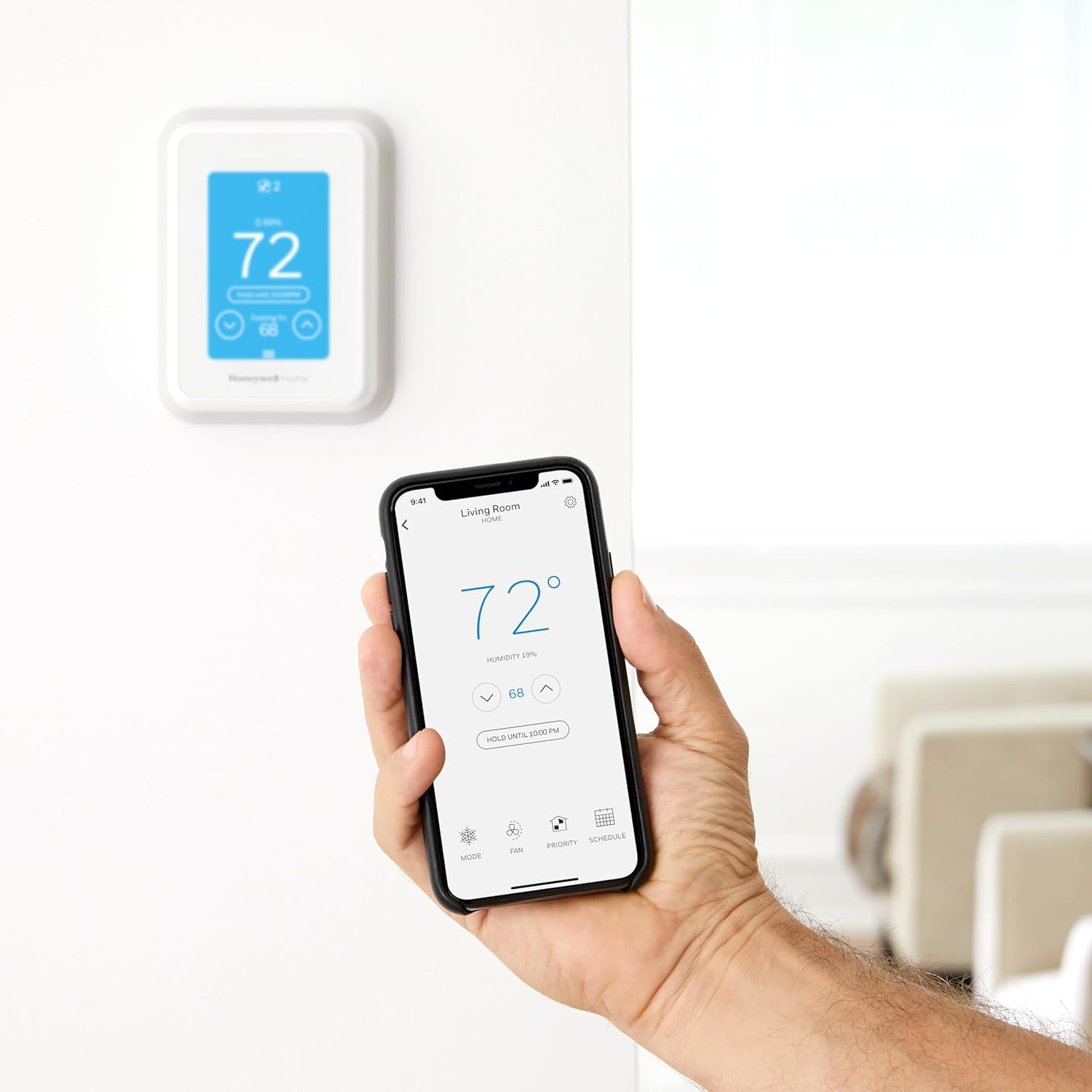 Honeywell RCHT9510WFW2001 RCHT9510WFW Smart Thermostat White - Image 6