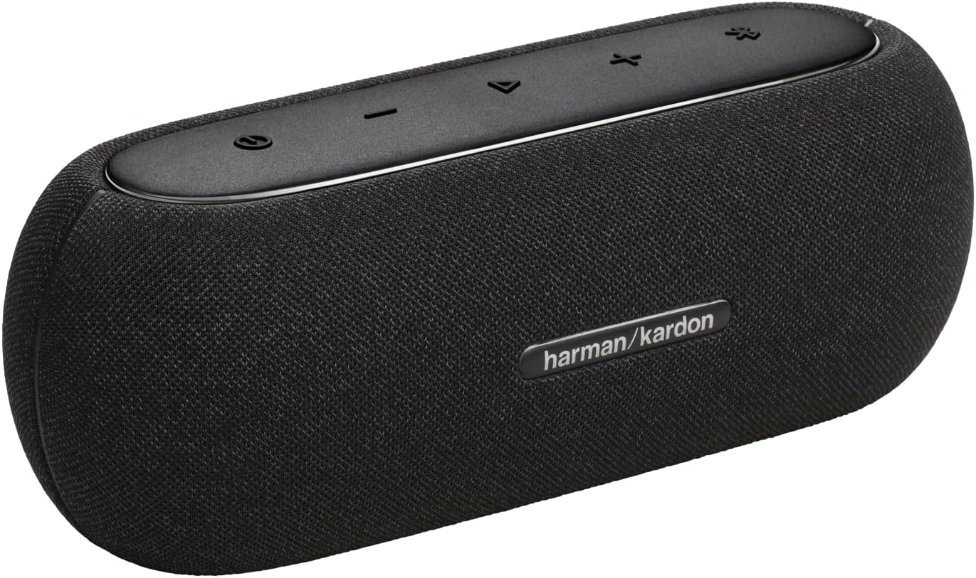 Harman Kardon Luna - Elegant Portable Speaker with 12 Hours of Playtime - Black - Image 2