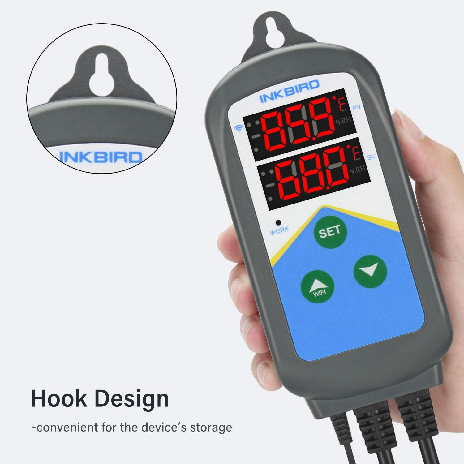 Inkbird ITC-306T-WIFI Heating Temperature Controller, 24 Hours Digital Cycle Timer Thermostat for Greenhouse, Germination, Reptiles, Incubation, Heating Only, Android&iOS - Image 5
