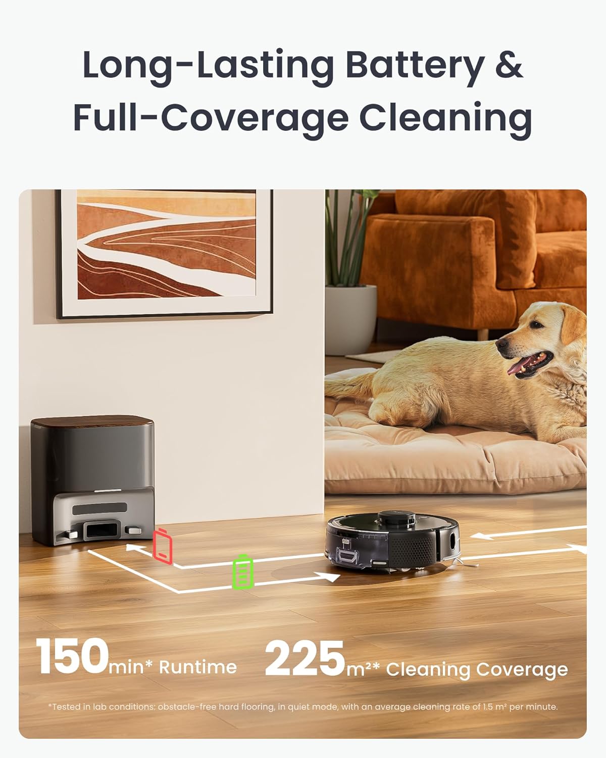 SwitchBot Robot Vacuum and Mop K11+ with Matter, 6000Pa Powerful Suction, 90 Days Hands-Free, Self Emptying, LDS Smart Navigation Mapping, 3.6-Inch Slim Design, Work with Apple Home, Alexa, GoogleHome - Image 8