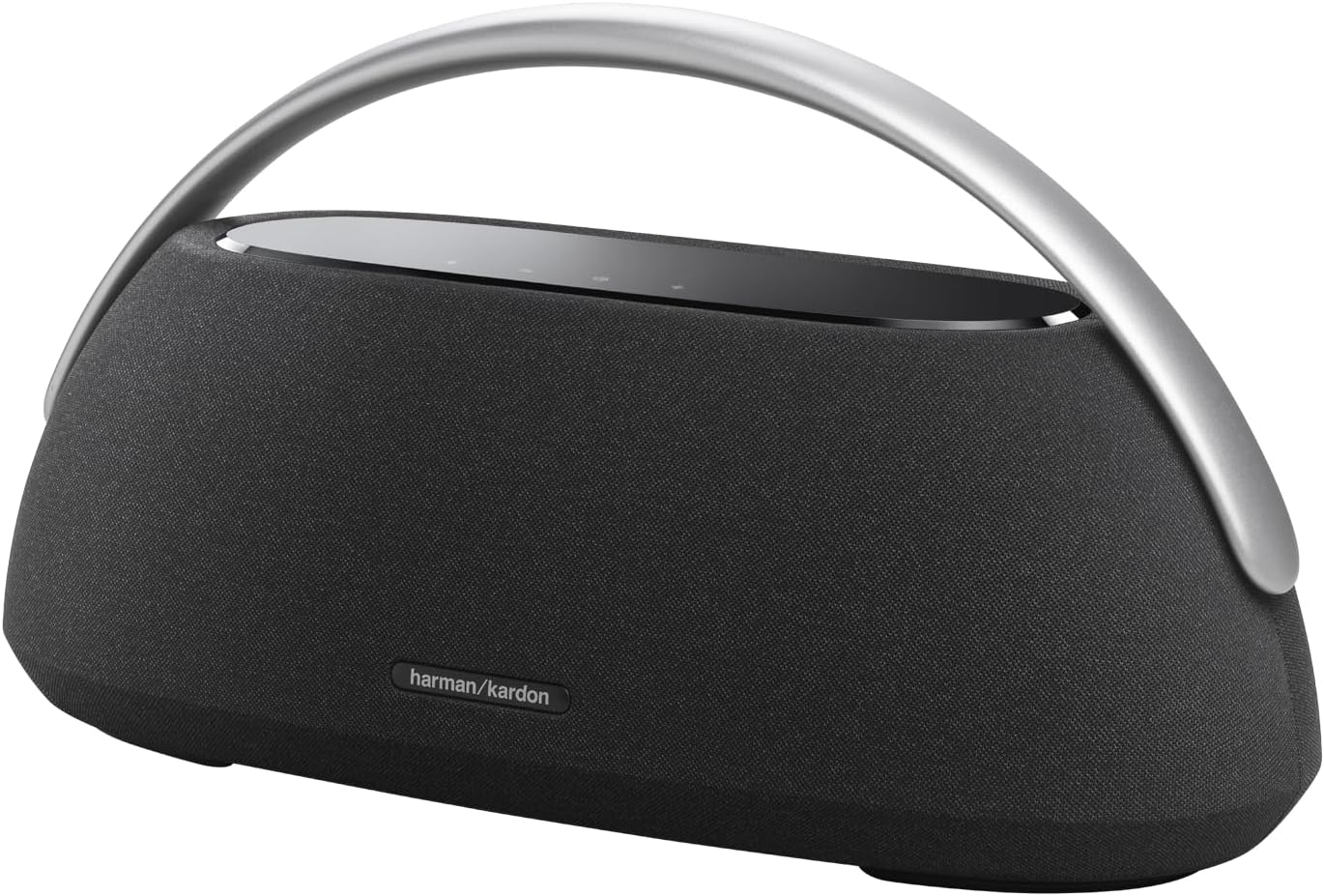 Harman Kardon Go + Play 3 - Portable Bluetooth Speaker with Aluminum Handle & USB Charging Port - Black - Image 5