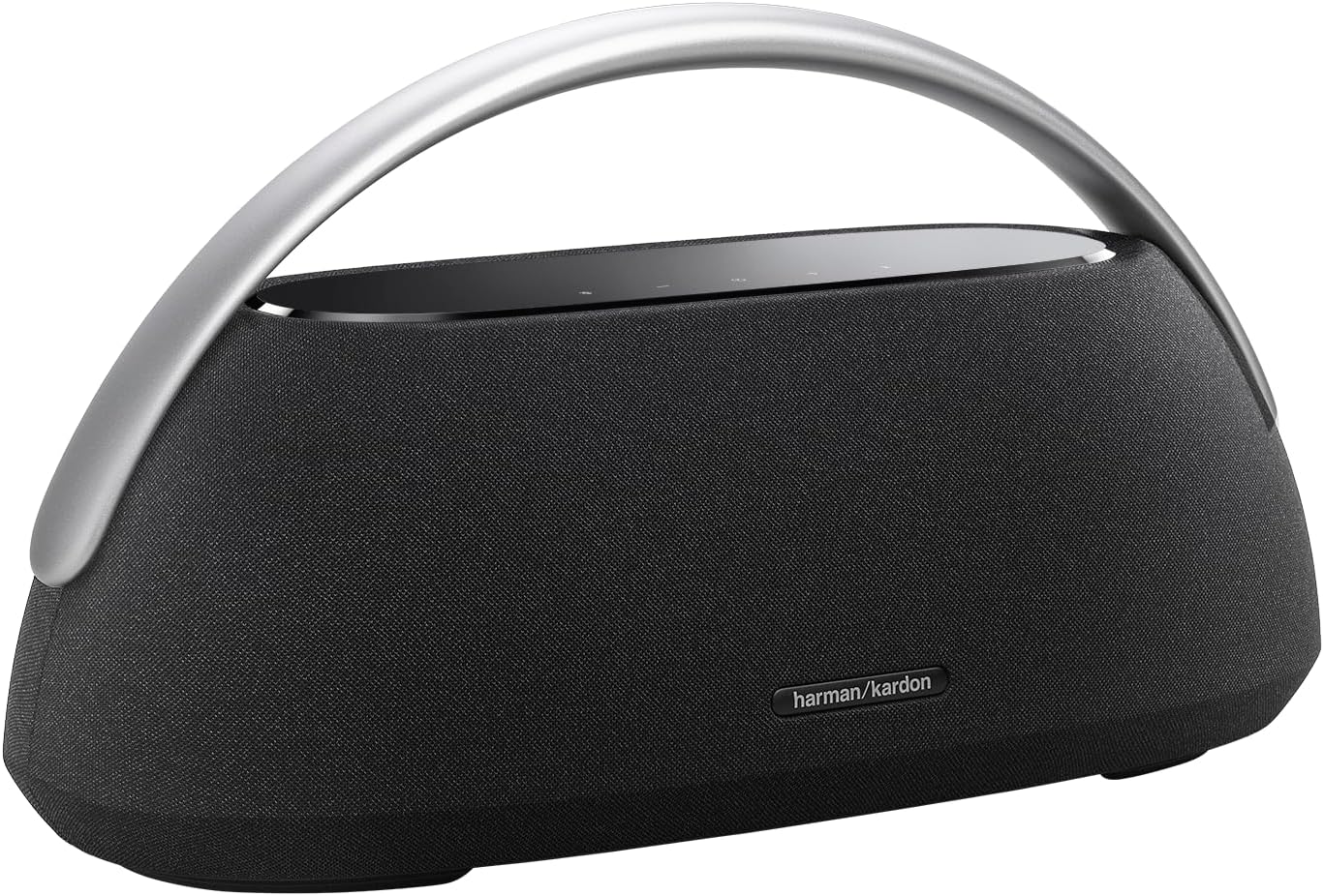 Harman Kardon Go + Play 3 - Portable Bluetooth Speaker with Aluminum Handle & USB Charging Port - Black - Image 2