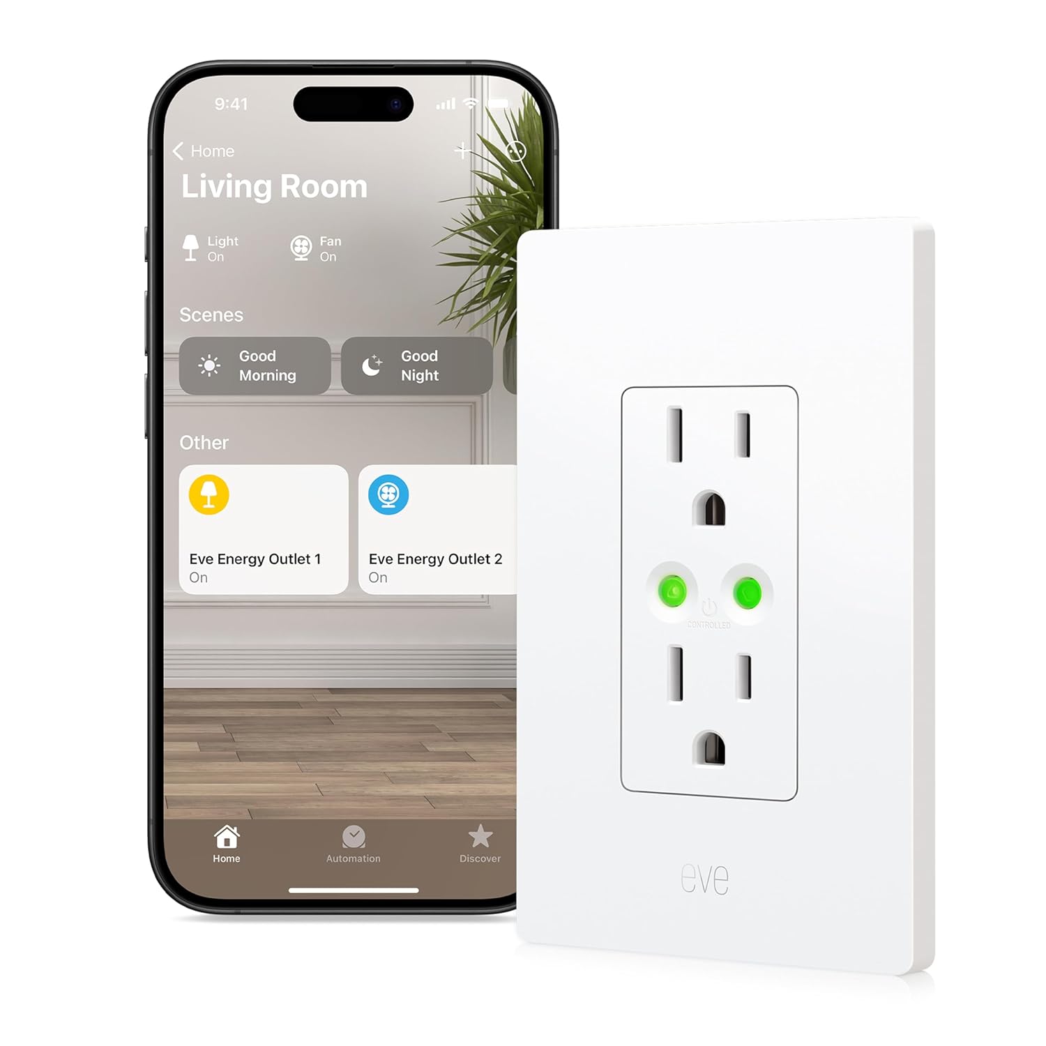 Eve Energy Outlet - Smart Outlet & Power Meter - Image 2