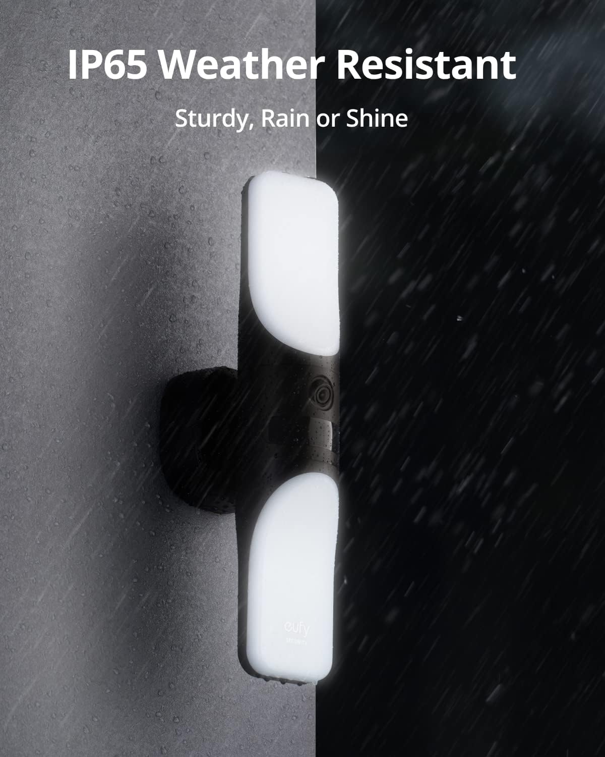 eufy Security S100 Wired Wall Light Cam (2-Pack), Security Camera Outdoor, 2K Camera with 1200 Lumen Light, Color Night Vision, Motion Activated Light, AI Smart Detection, IP65 Waterproof - Image 8