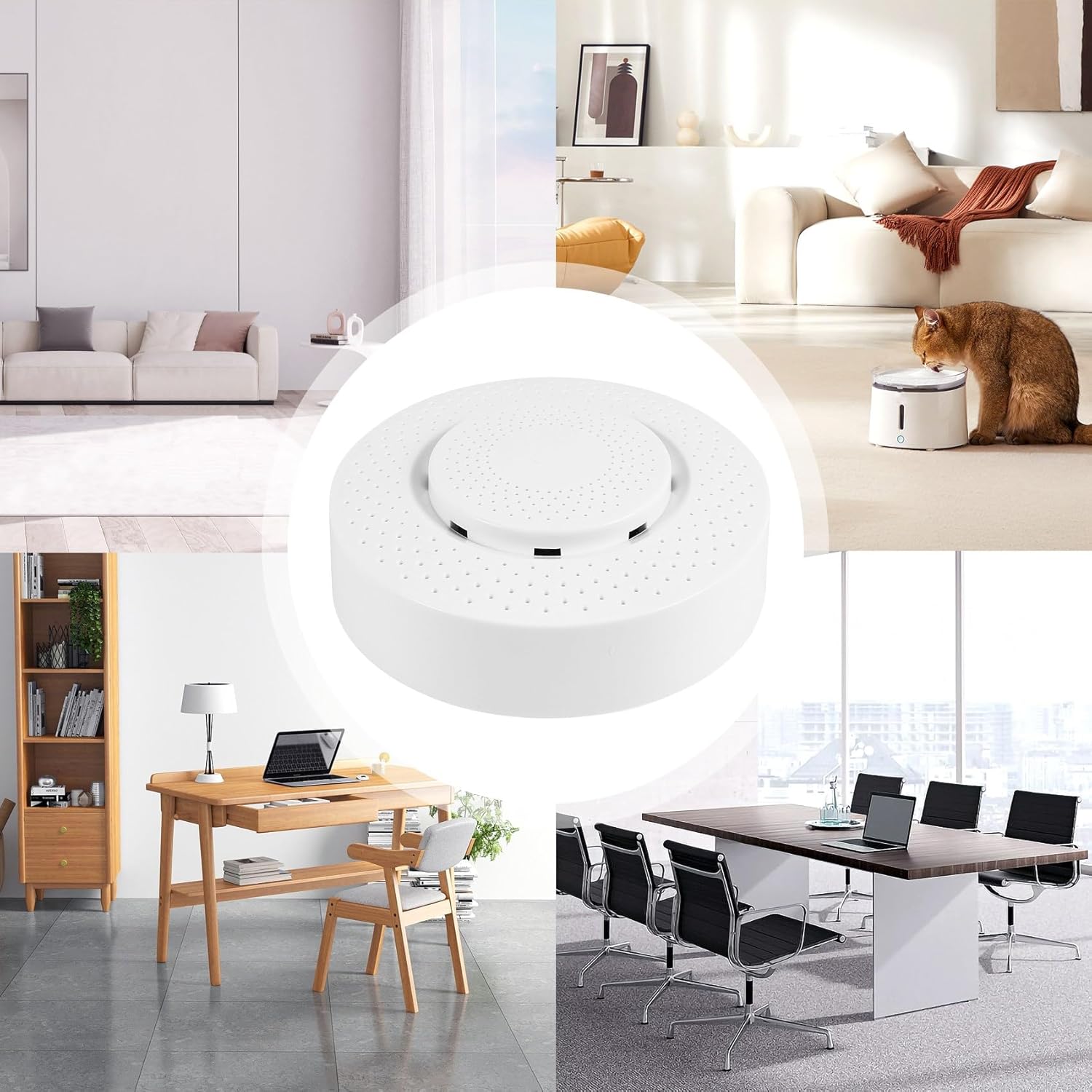 Zigbee Tuya 3.0 Air Quality Monitor Air Housekeeper 5 in 1 Formaldehyde VOC Co2 Temperature Humidity Detector Sensor - Image 6