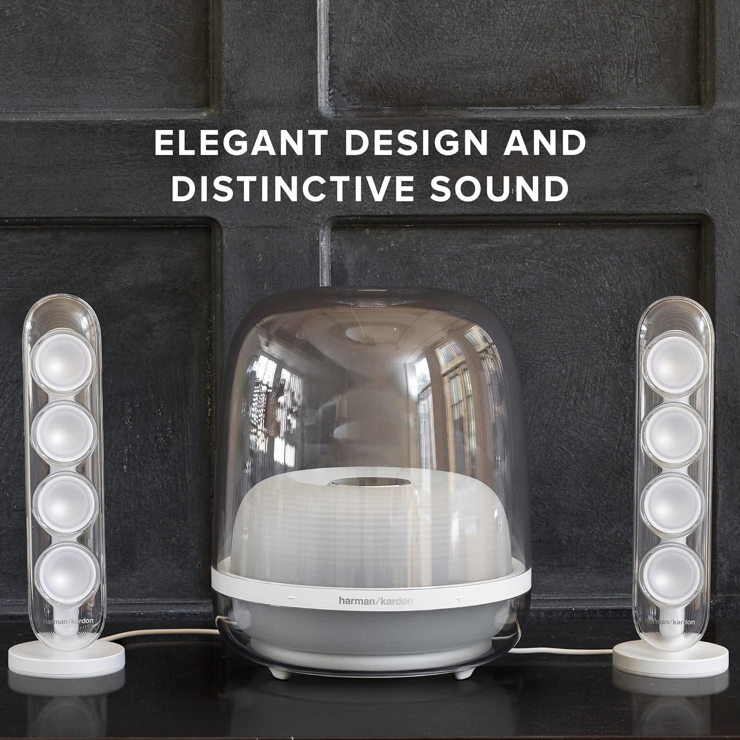 Harman Kardon SoundSticks 4 Bluetooth Speaker System, White (HKSOUNDSTICK4WHTAM) - Image 4