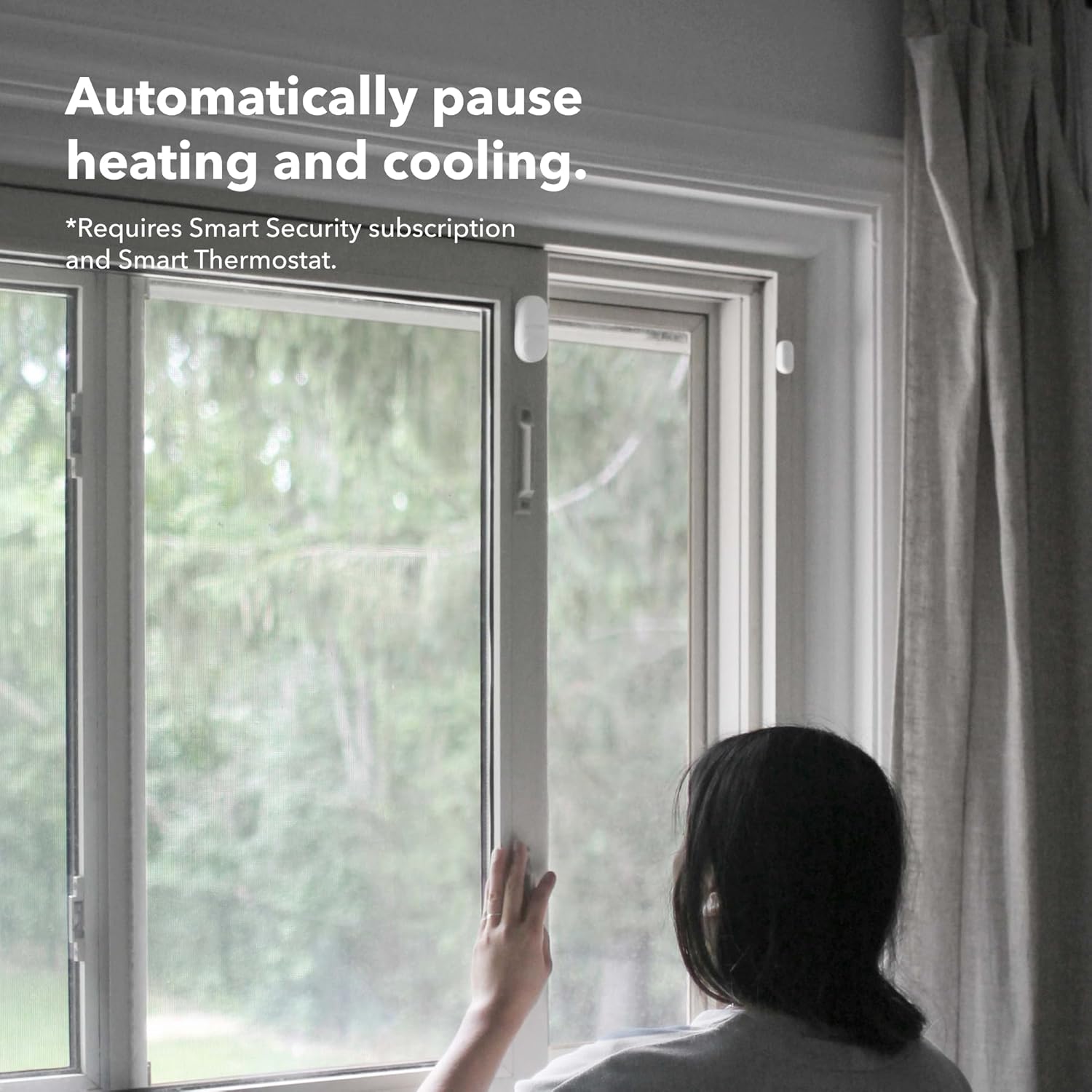 ecobee Smart Sensor for Doors & Windows 2 Pack - Wifi Contact Sensor for Home Security, Energy Savings - Compatible with ecobee Smart Thermostats - Temperature sensor - Image 7