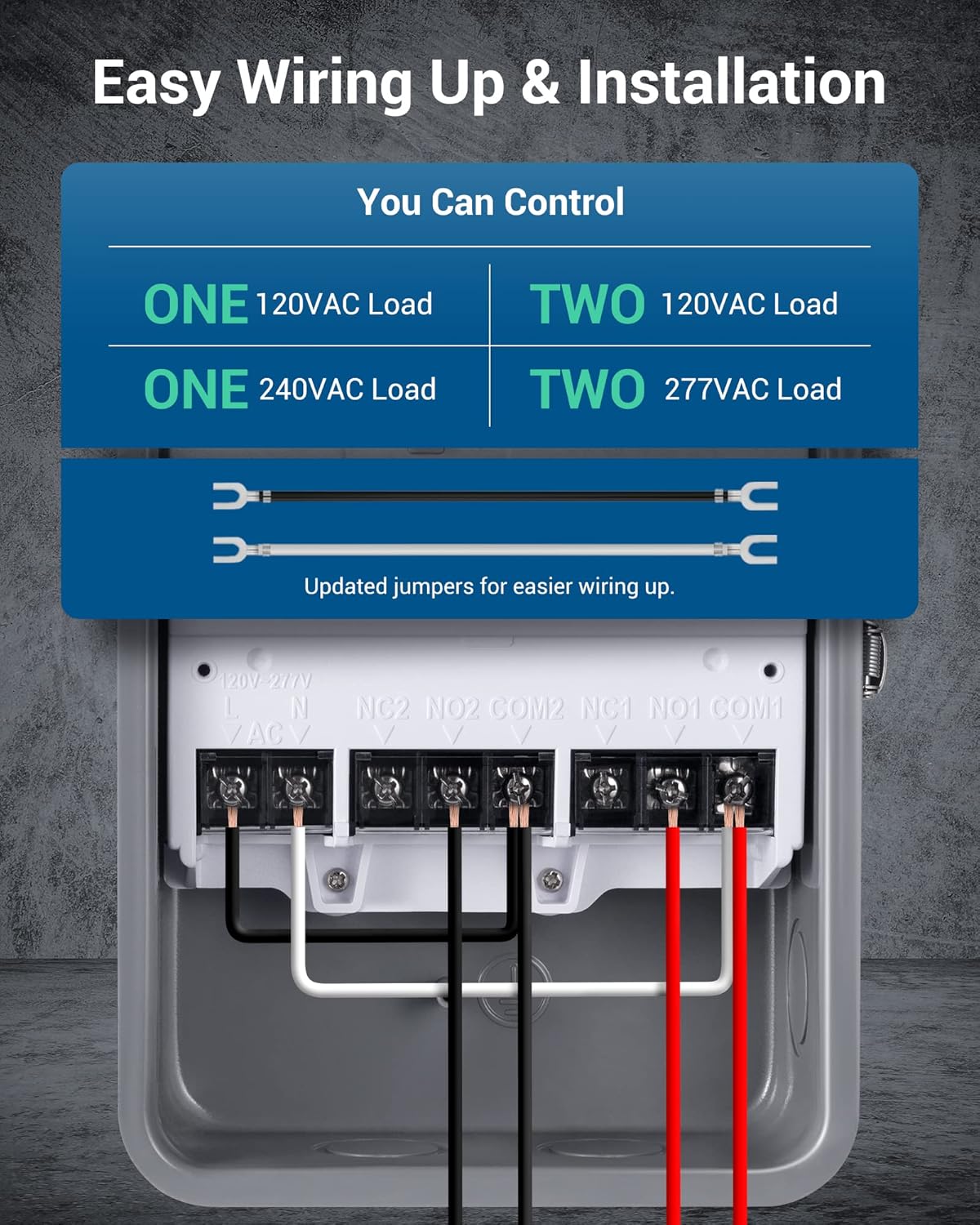 DEWENWILS Outdoor Smart Wi-Fi Outlet Box, Heavy Duty 40A 120VAC 2HP Wireless Controller Timer Switch for Pool Water Heater SPA, Compatible with Smart Phone, Alexa, UL Listed - Image 4