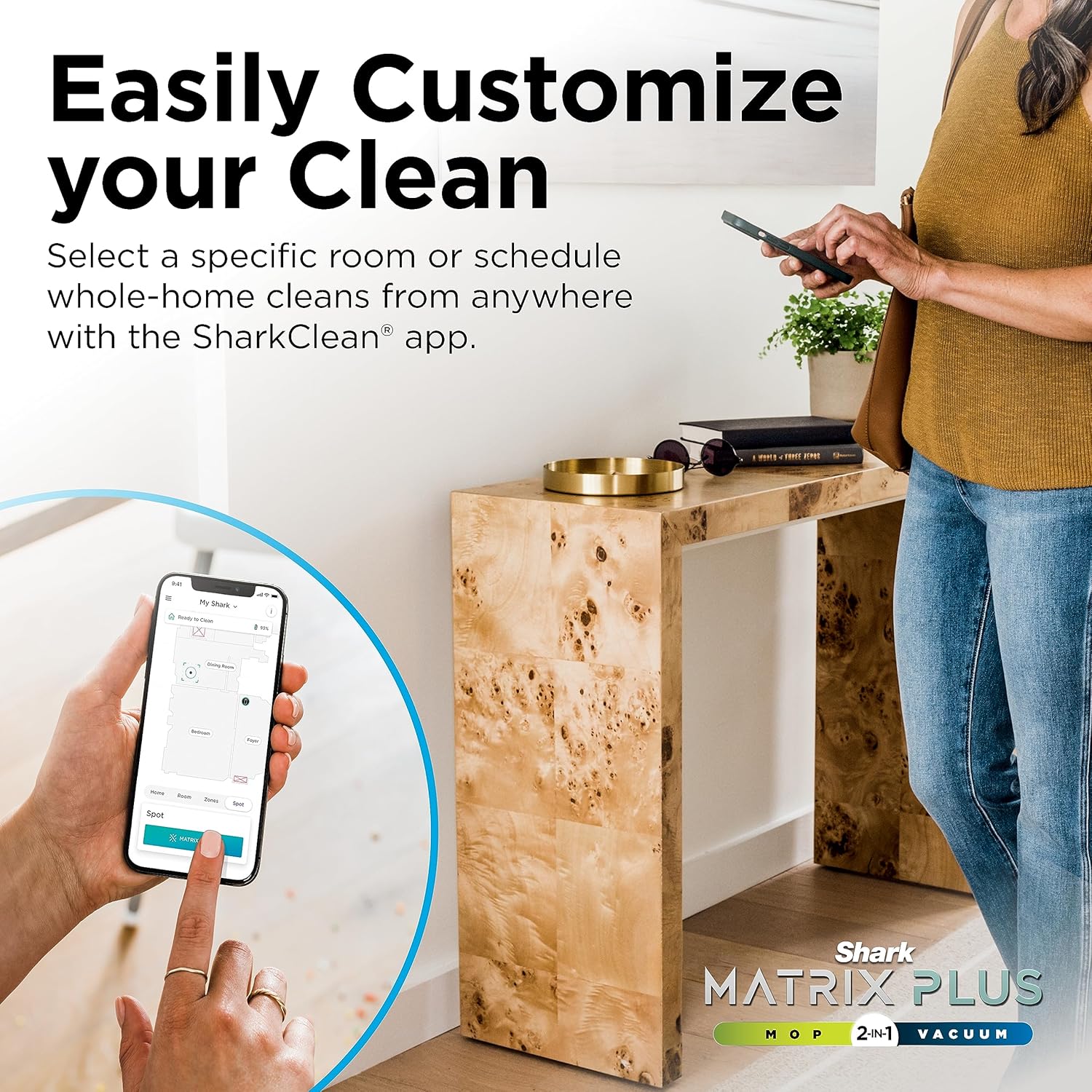 Shark RV2610WACA AI Ultra 2-in-1 Robot Vacuum and Mop with XL HEPA Self-Empty Base, Bagless, 60-Day Capacity, Matrix Clean Navigation - Image 14