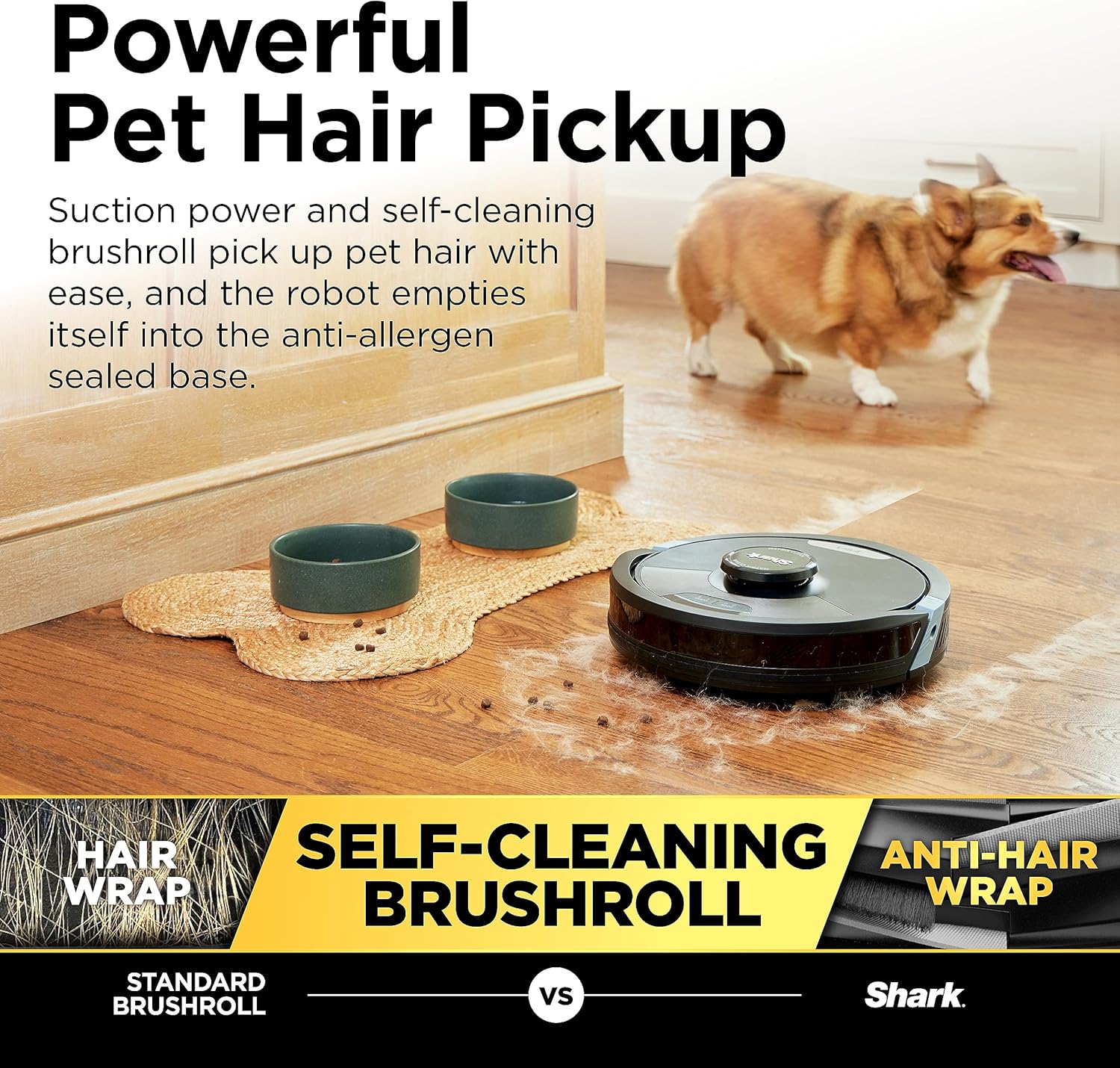 Shark RV2610WACA AI Ultra 2-in-1 Robot Vacuum and Mop with XL HEPA Self-Empty Base, Bagless, 60-Day Capacity, Matrix Clean Navigation - Image 11