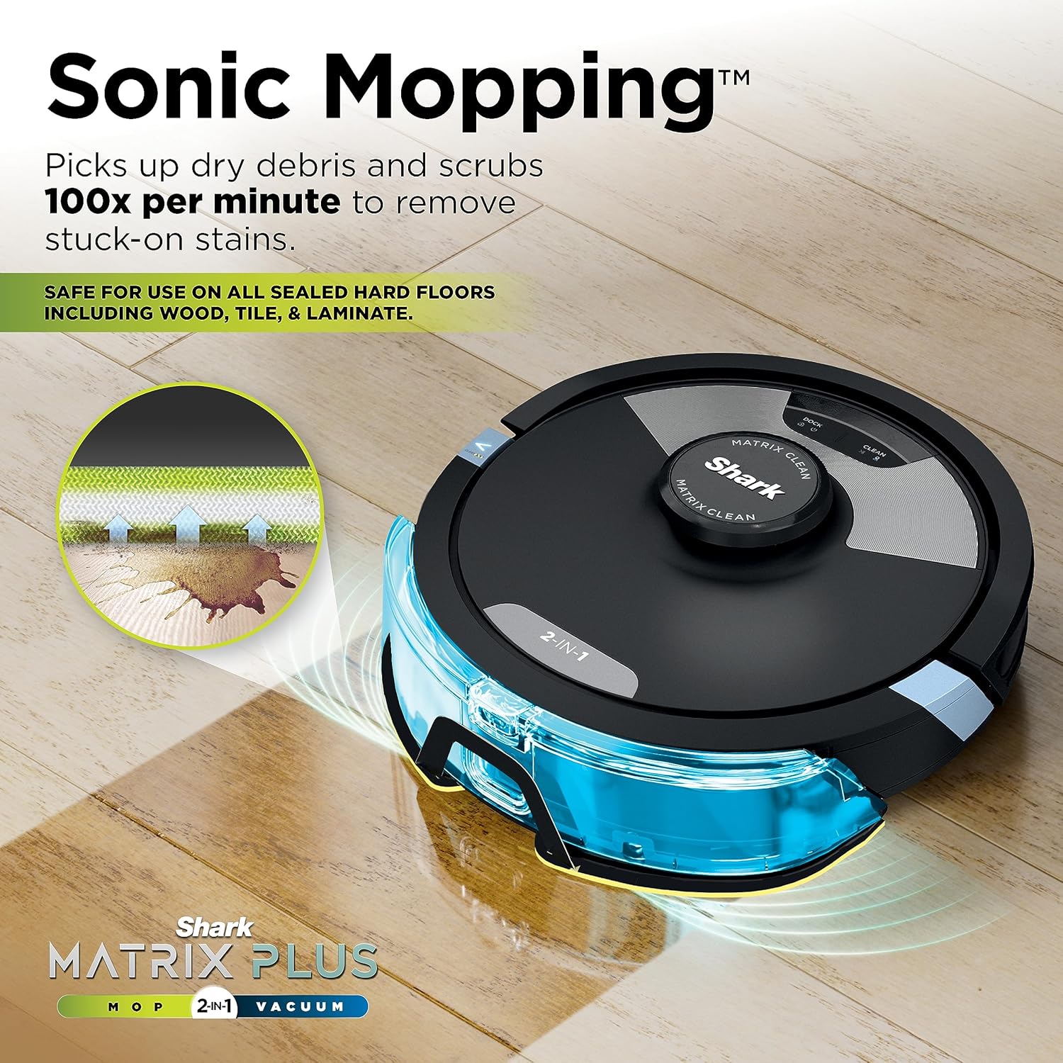 Shark RV2610WACA AI Ultra 2-in-1 Robot Vacuum and Mop with XL HEPA Self-Empty Base, Bagless, 60-Day Capacity, Matrix Clean Navigation - Image 5